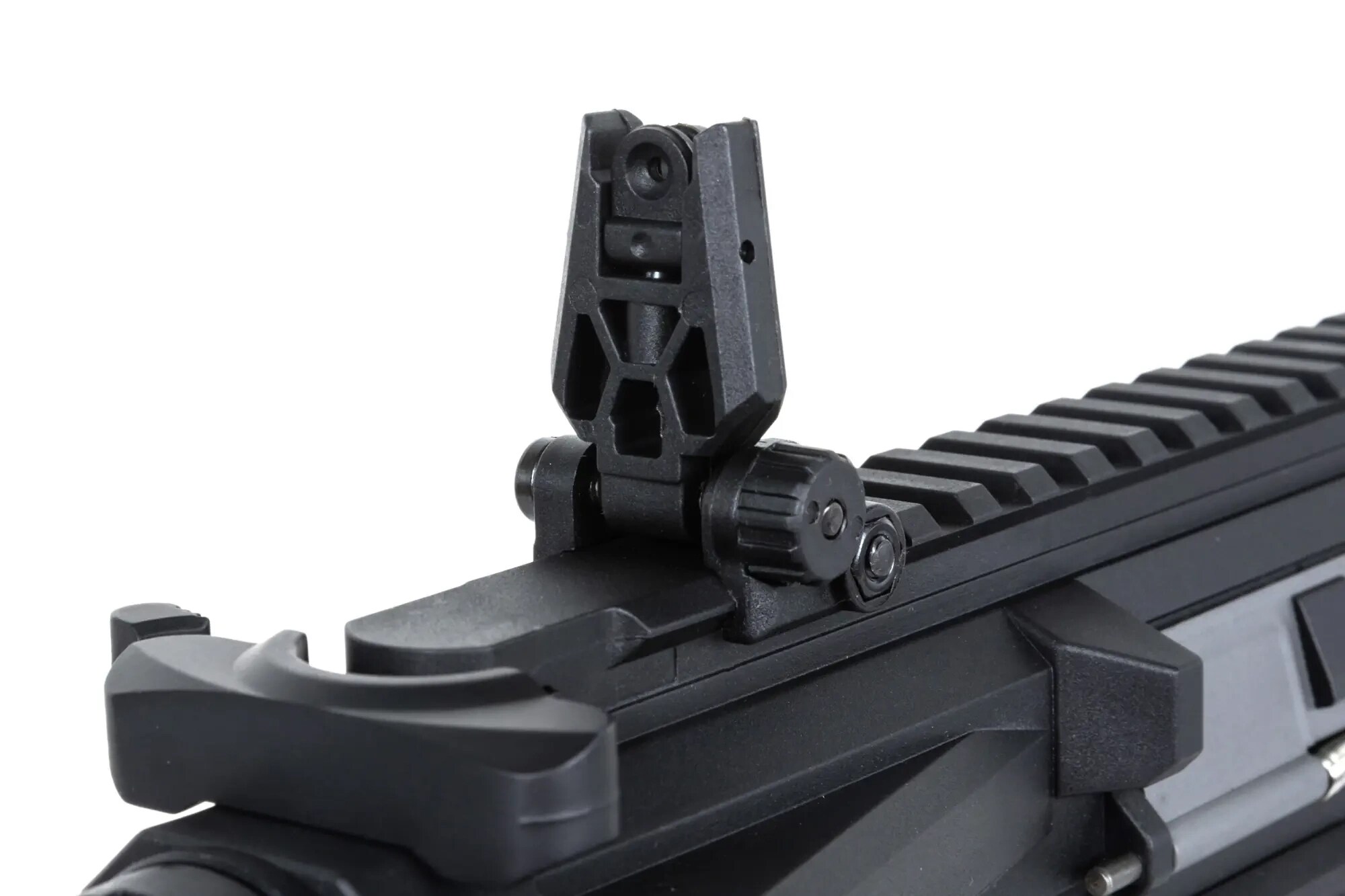 Karabinek szturmowy AEG Specna Arms SA-F04-RL Flex Light Ops Stock New Receiver HAL ETU Gen. 2 - Half-Tan