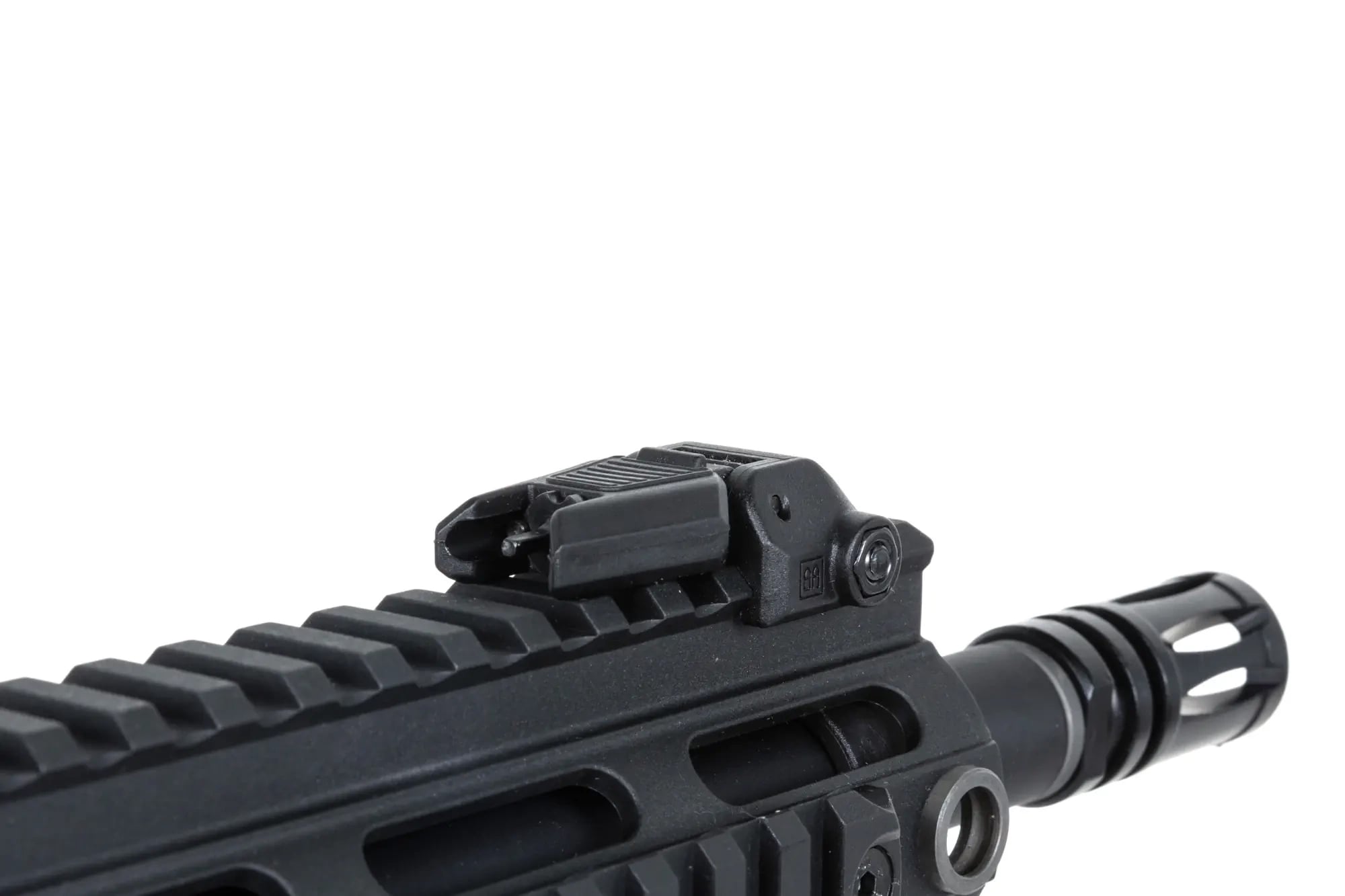 Karabinek szturmowy AEG Specna Arms SA-F05-RL Flex Light Ops Stock New Receiver HAL ETU Gen. 2 - Black