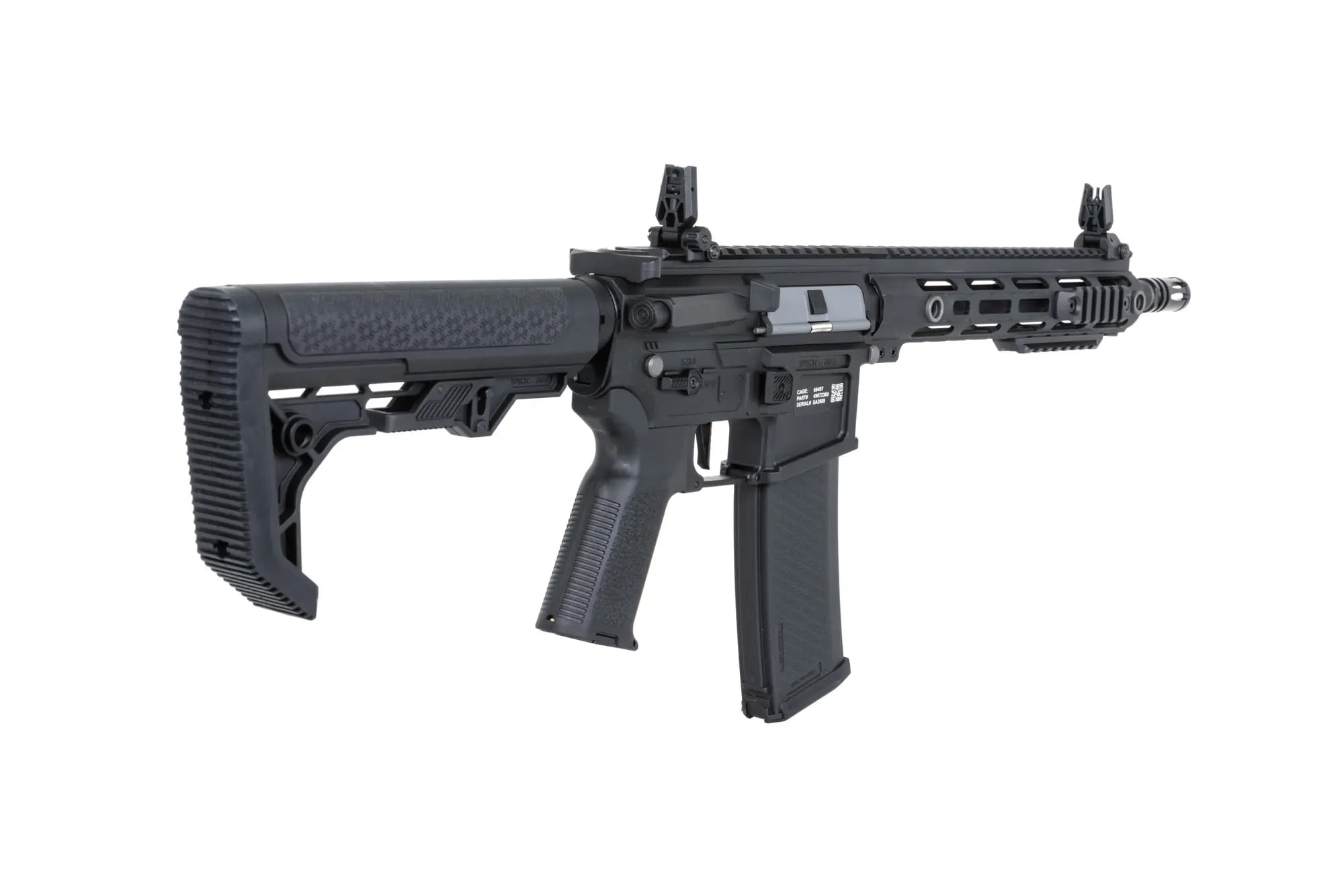 Karabinek szturmowy AEG Specna Arms SA-F05-RL Flex Light Ops Stock New Receiver HAL ETU Gen. 2 - Black