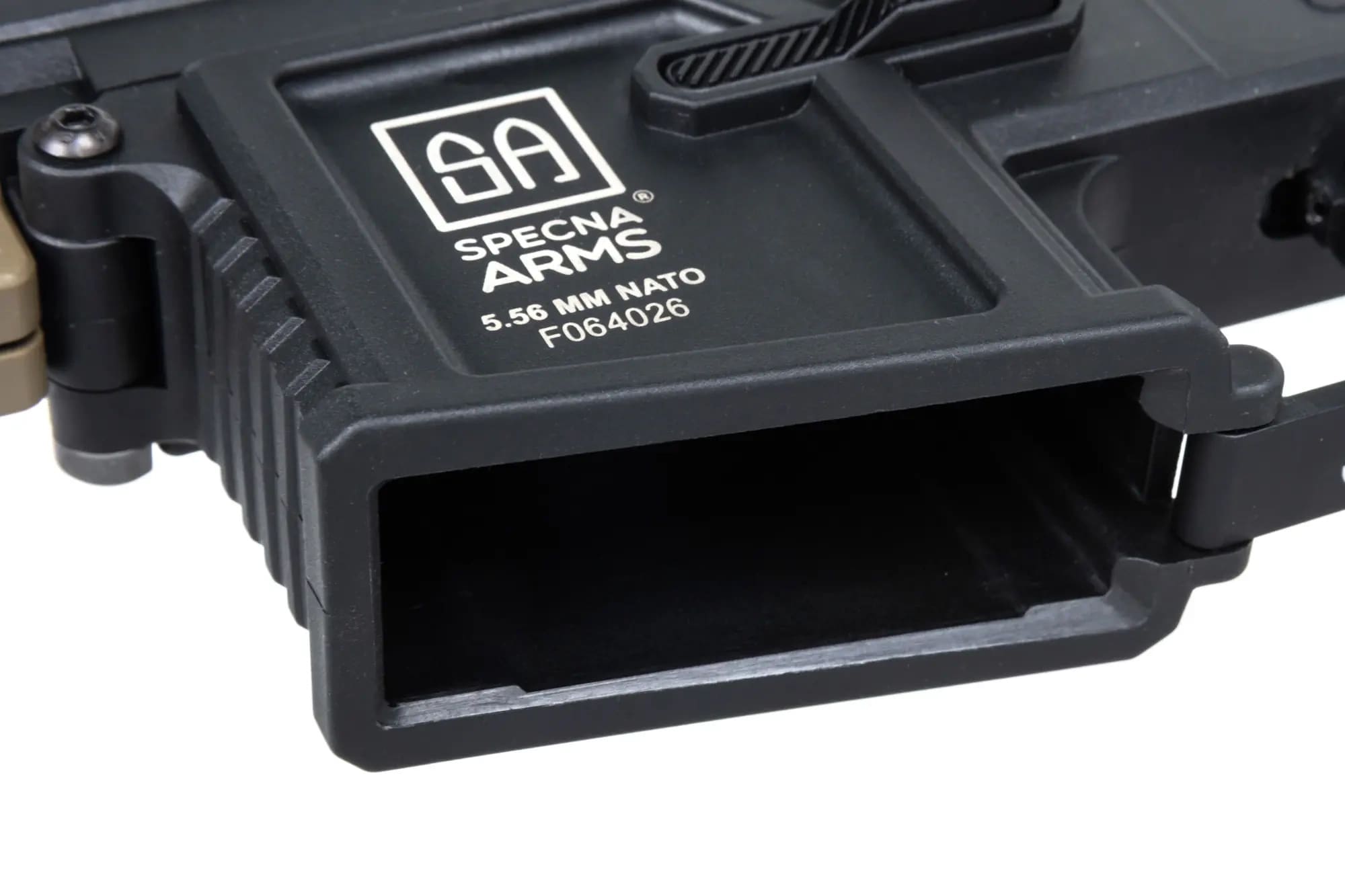 Karabinek szturmowy AEG Specna Arms SA-F05-RL Flex Light Ops Stock New Receiver HAL ETU Gen. 2 - Half-Tan