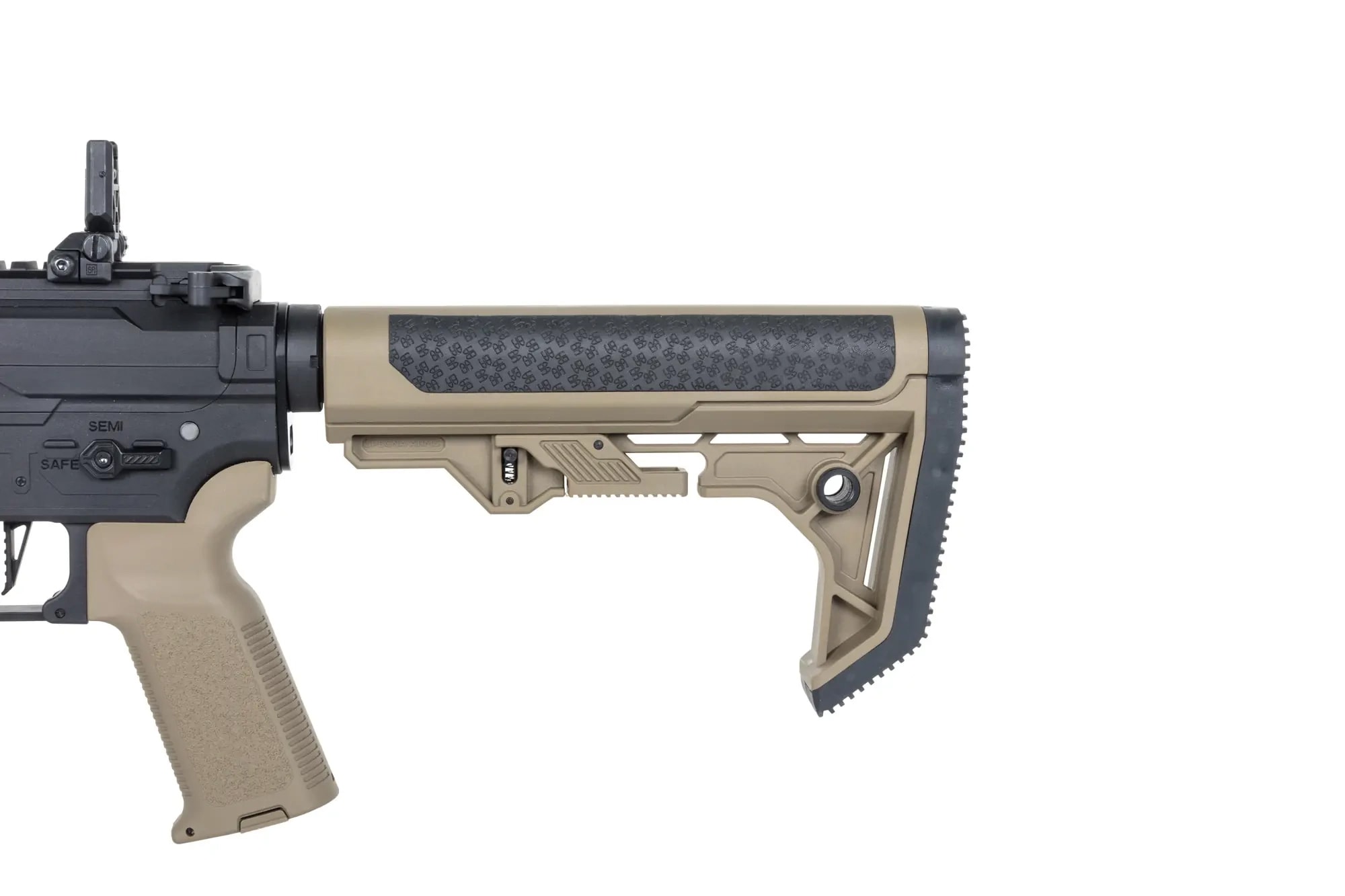 Karabinek szturmowy AEG Specna Arms SA-F05-RL Flex Light Ops Stock New Receiver HAL ETU Gen. 2 - Half-Tan