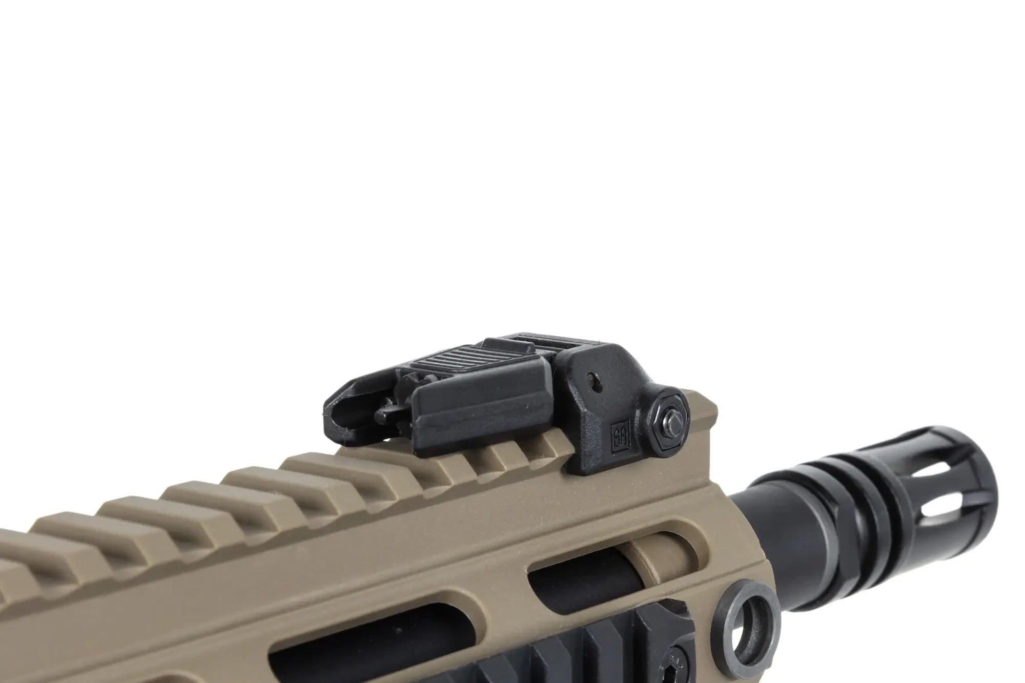 Karabinek szturmowy AEG Specna Arms SA-F05-RL Flex Light Ops Stock New Receiver HAL ETU Gen. 2 - Half-Tan