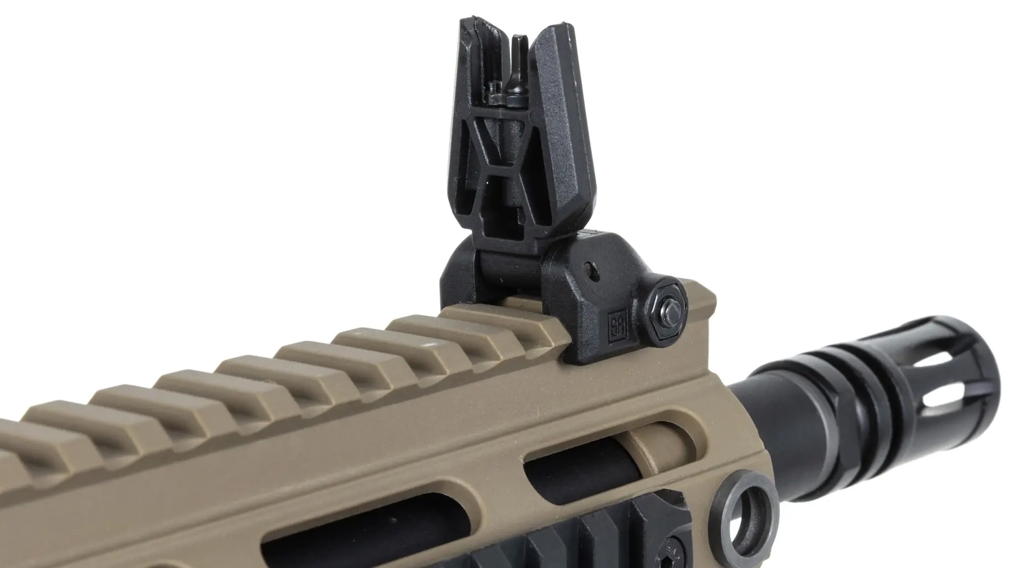 Karabinek szturmowy AEG Specna Arms SA-F05-RL Flex Light Ops Stock New Receiver HAL ETU Gen. 2 - Half-Tan
