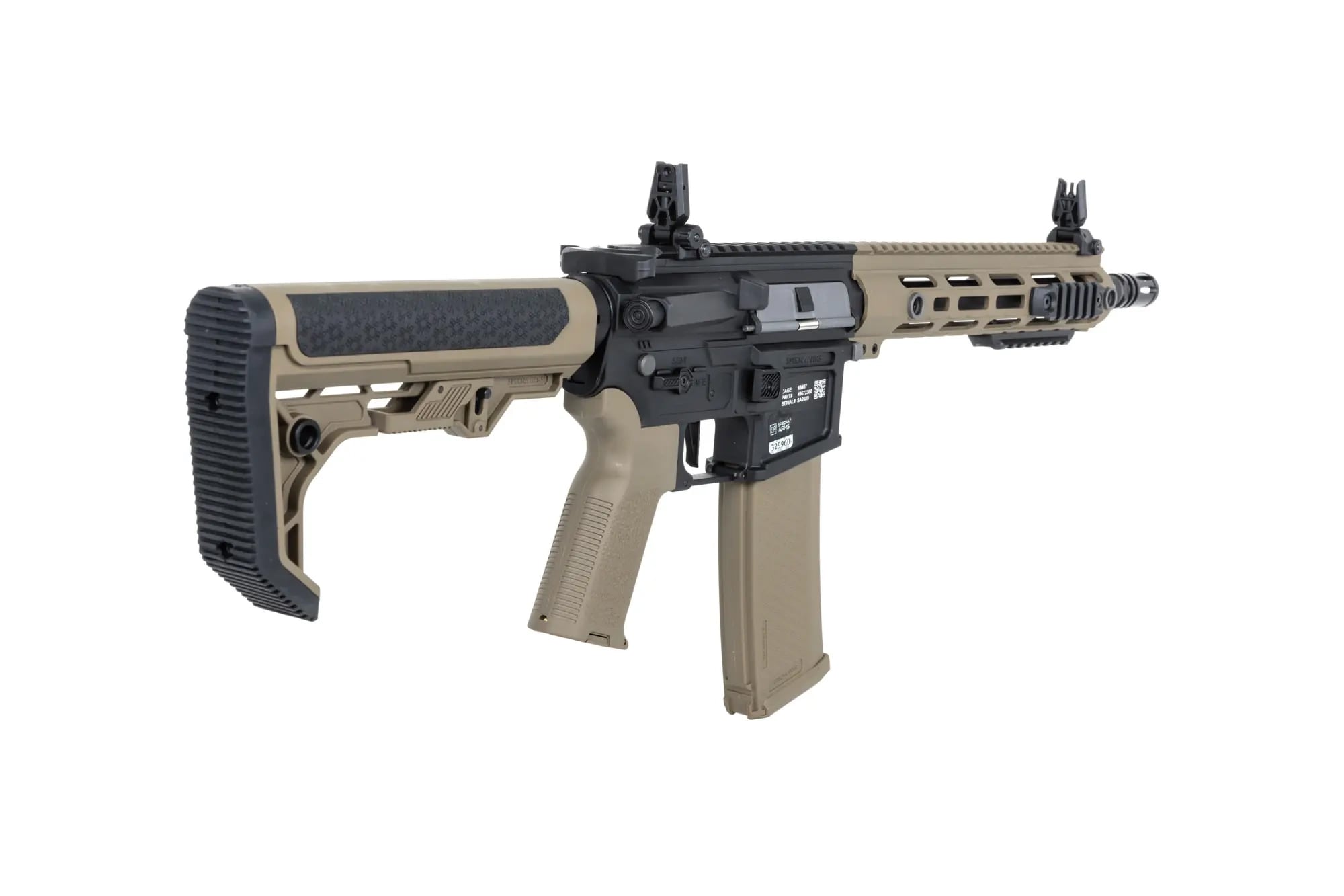 Karabinek szturmowy AEG Specna Arms SA-F05-RL Flex Light Ops Stock New Receiver HAL ETU Gen. 2 - Half-Tan
