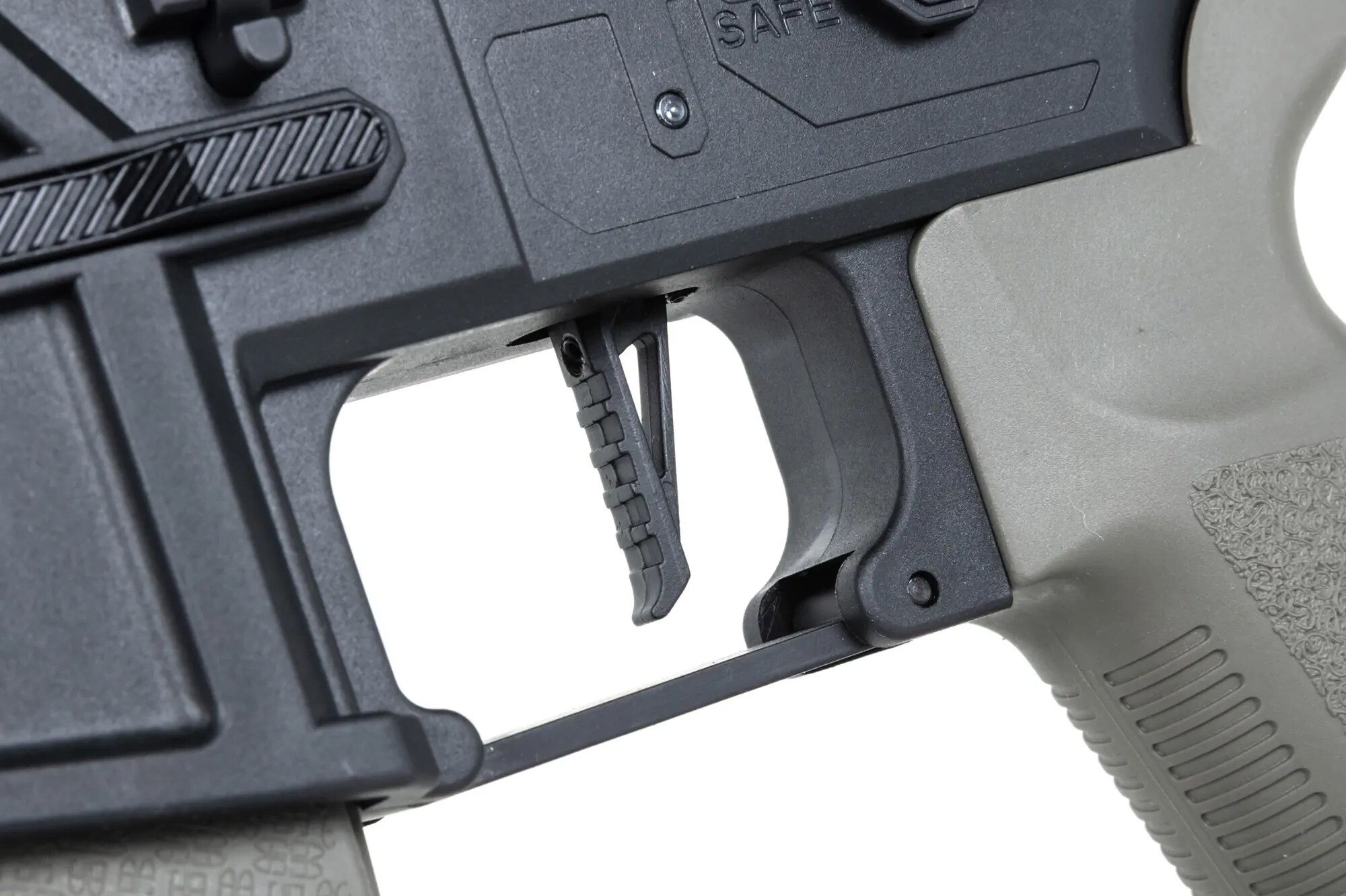 Karabinek szturmowy AEG Specna Arms SA-F05-RL Flex Light Ops Stock New Receiver HAL ETU Gen. 2 - Olive