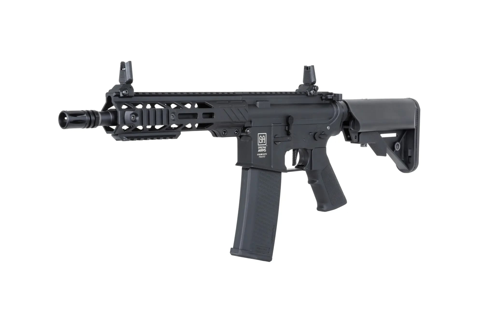 Karabinek szturmowy AEG Specna Arms SA-F08 Flex HAL ETU Gen. 2 - Black