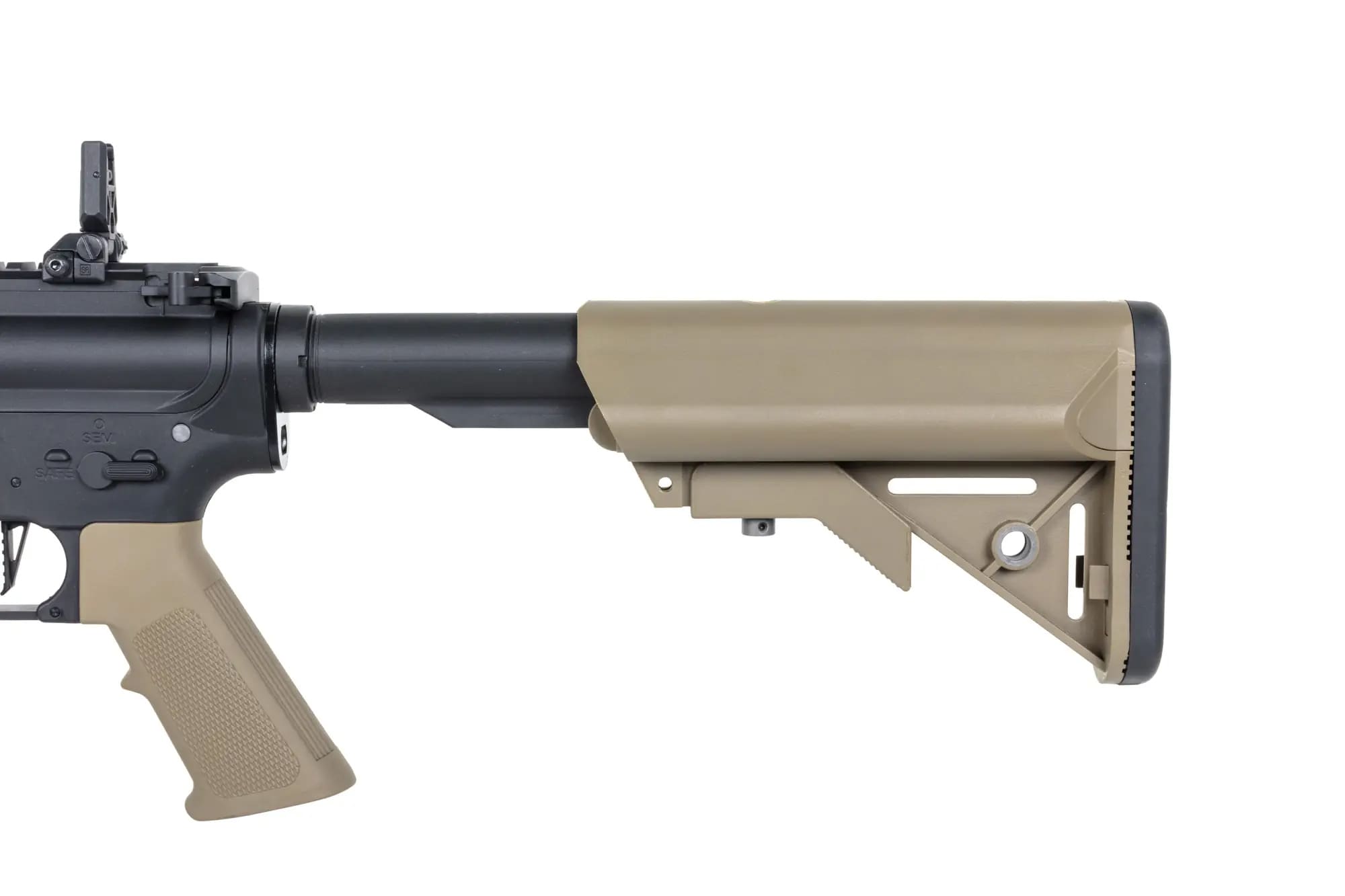Karabinek szturmowy AEG Specna Arms SA-F08 Flex HAL ETU Gen. 2 - Half-Tan