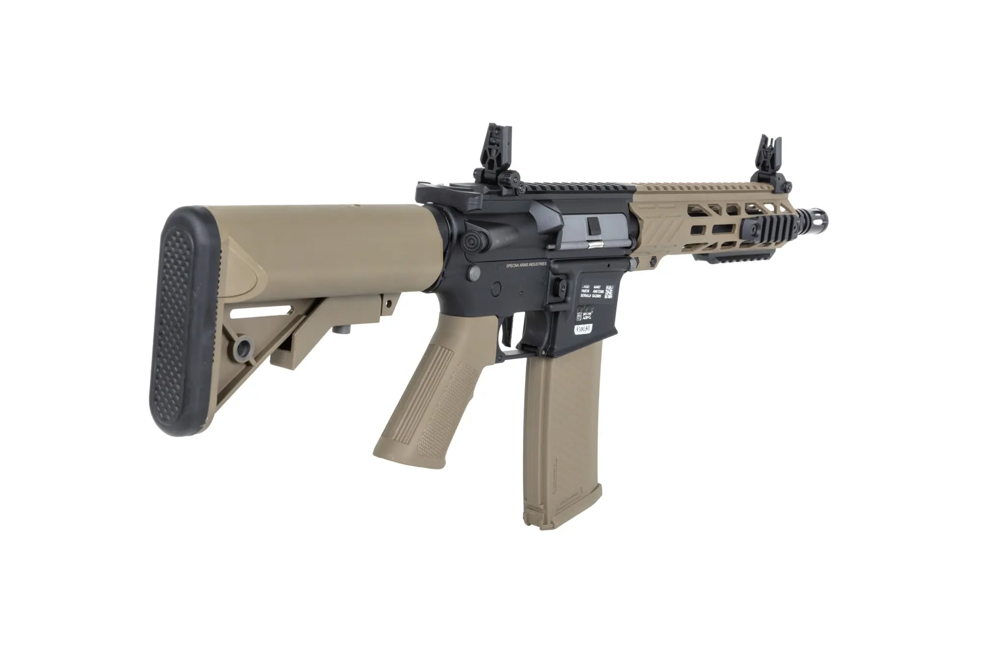 Karabinek szturmowy AEG Specna Arms SA-F08 Flex HAL ETU Gen. 2 - Half-Tan