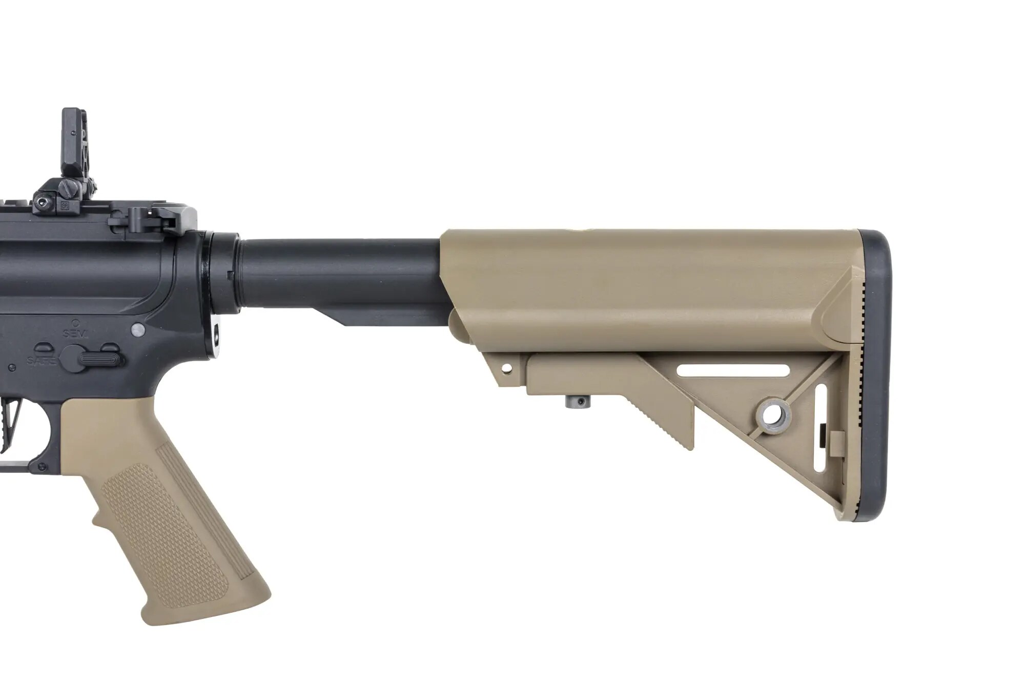 Karabinek szturmowy AEG Specna Arms SA-F09 Flex HAL ETU Gen. 2 - Half-Tan