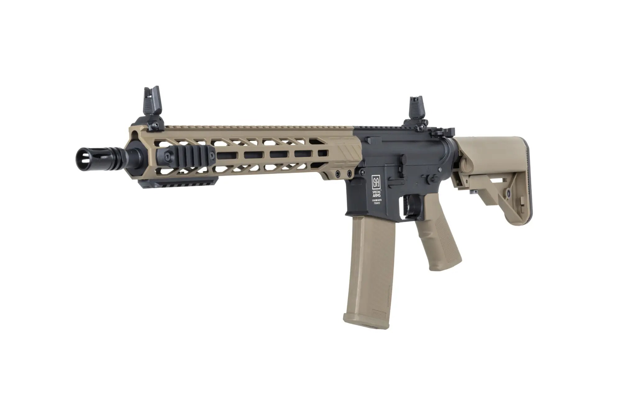 Karabinek szturmowy AEG Specna Arms SA-F09 Flex HAL ETU Gen. 2 - Half-Tan