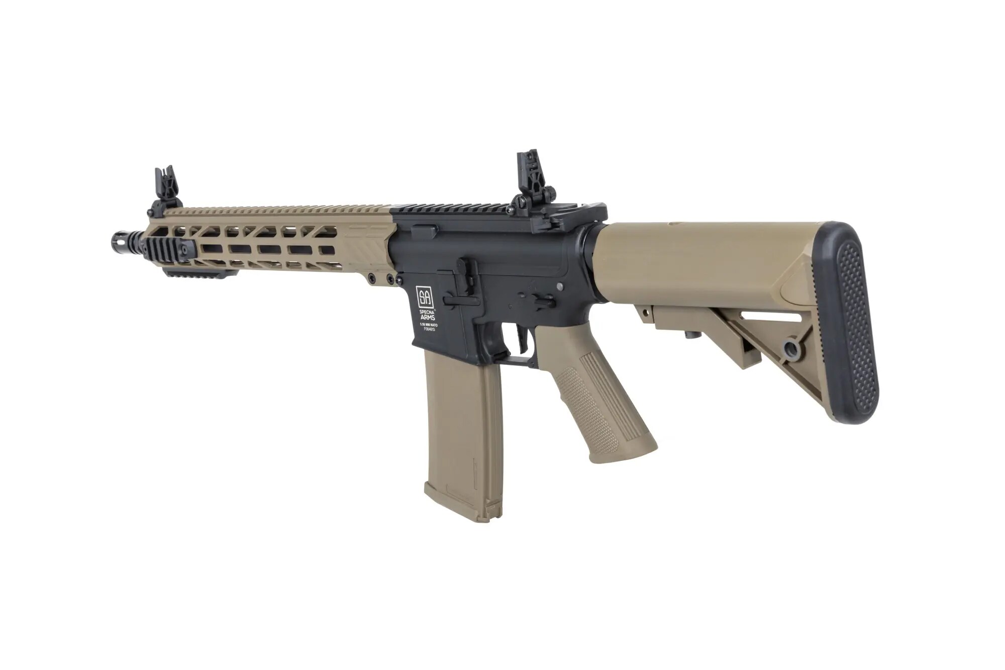 Karabinek szturmowy AEG Specna Arms SA-F09 Flex HAL ETU Gen. 2 - Half-Tan
