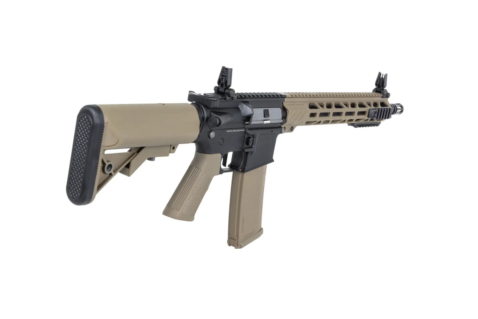 Karabinek szturmowy AEG Specna Arms SA-F09 Flex HAL ETU Gen. 2 - Half-Tan
