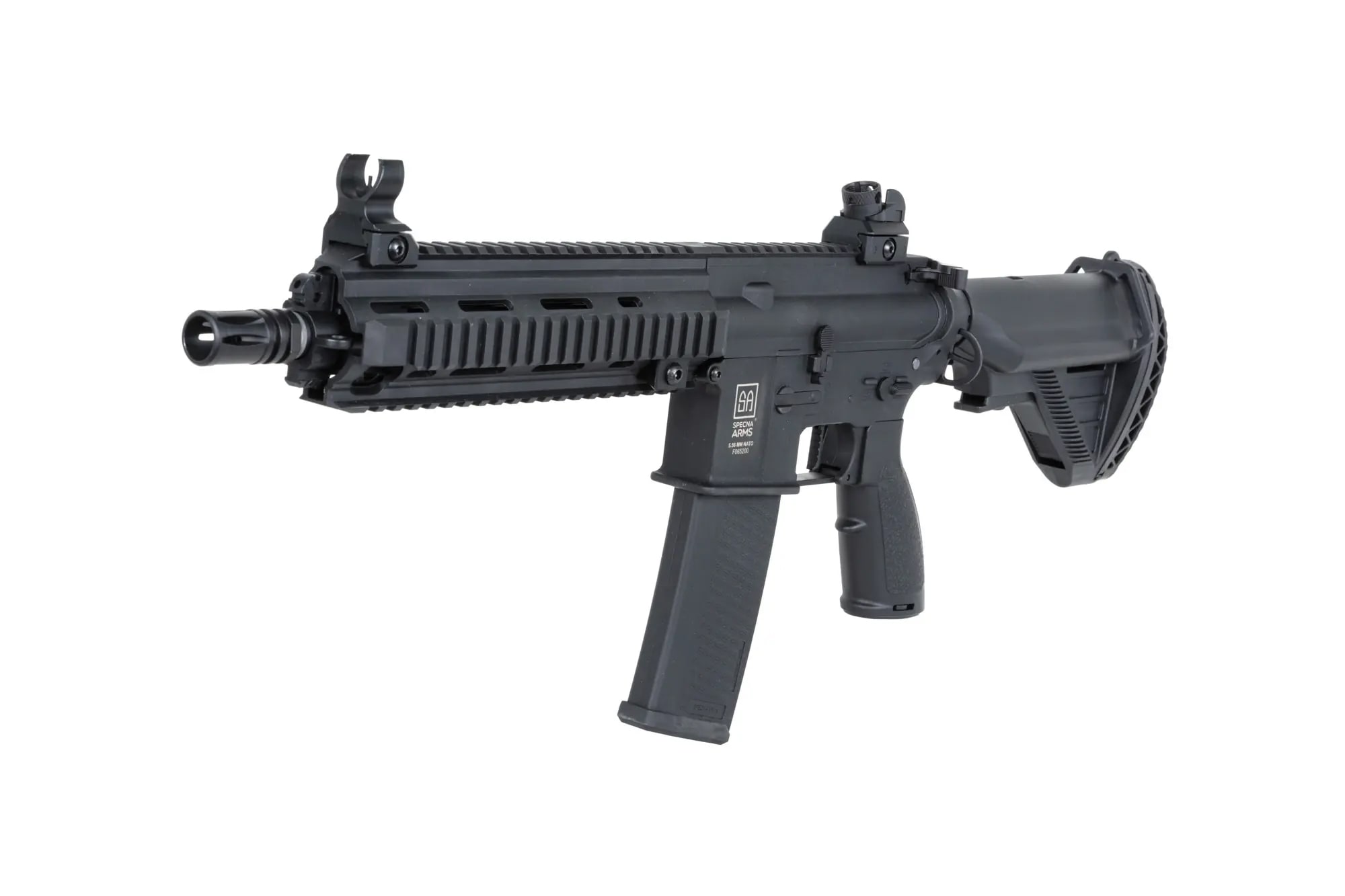 Karabinek szturmowy AEG Specna Arms SA-FH06 Flex HAL ETU Gen. 2 - Black