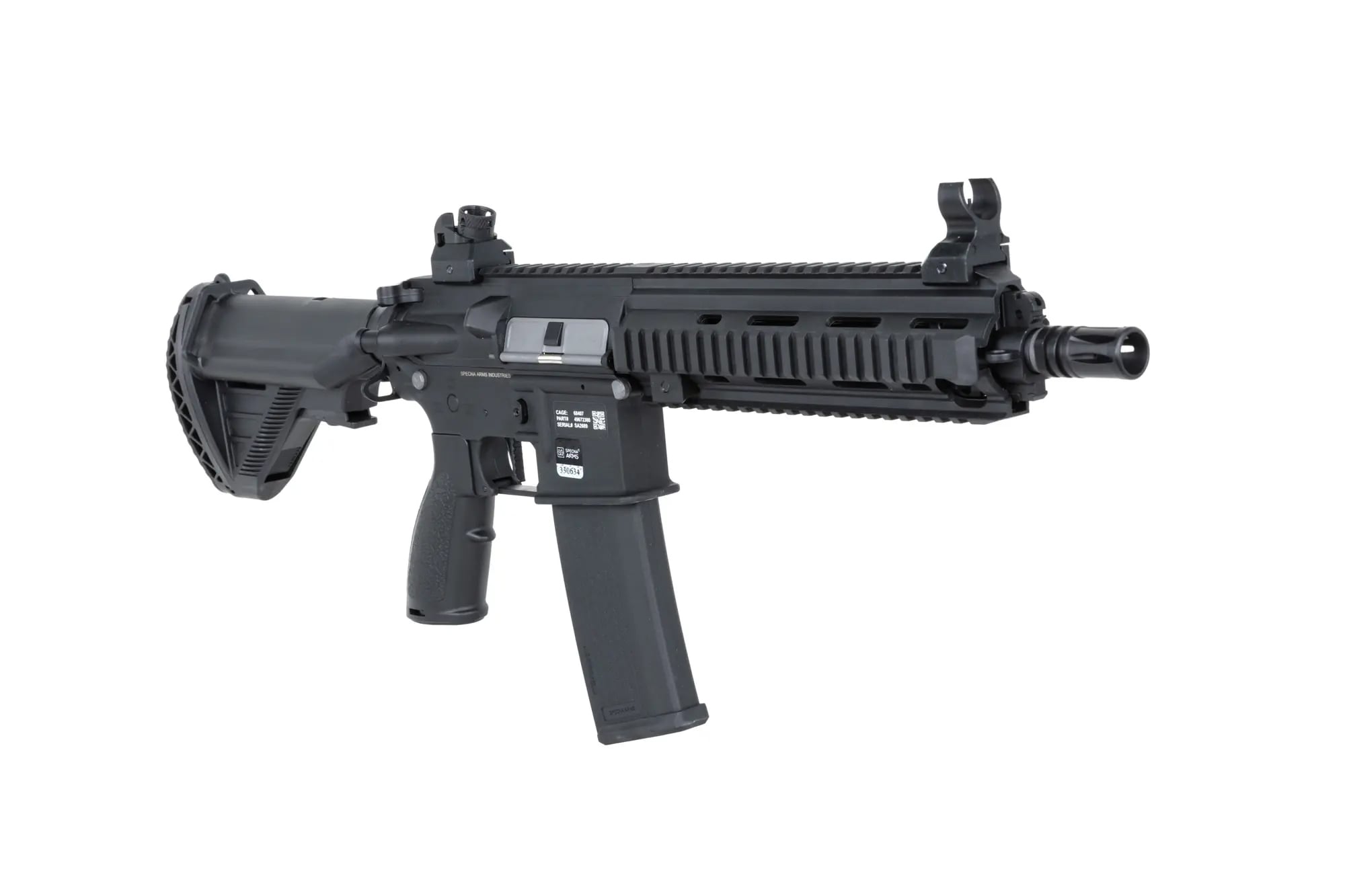 Karabinek szturmowy AEG Specna Arms SA-FH06 Flex HAL ETU Gen. 2 - Black