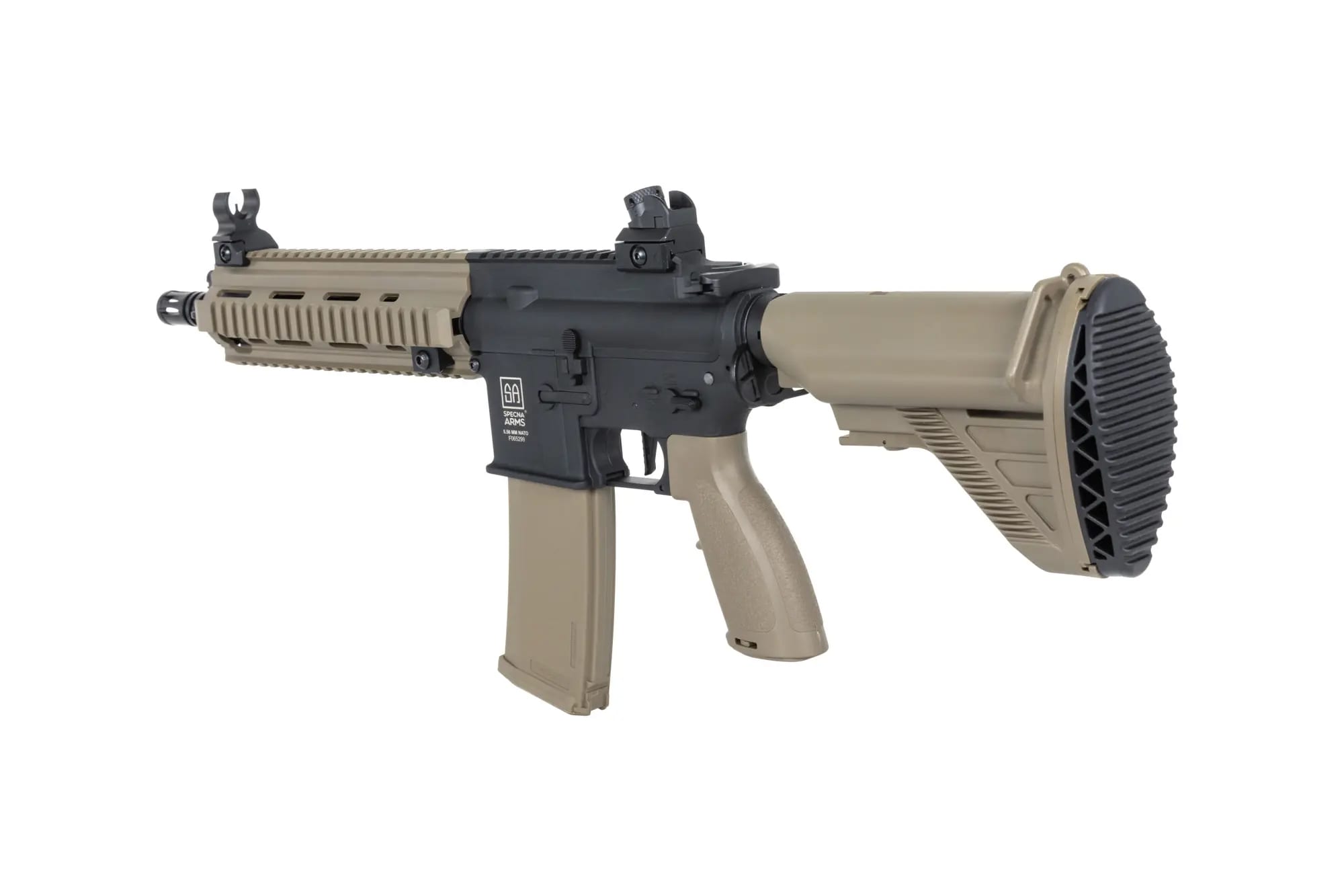 Karabinek szturmowy AEG Specna Arms SA-FH06 Flex HAL ETU Gen. 2 - Half-Tan