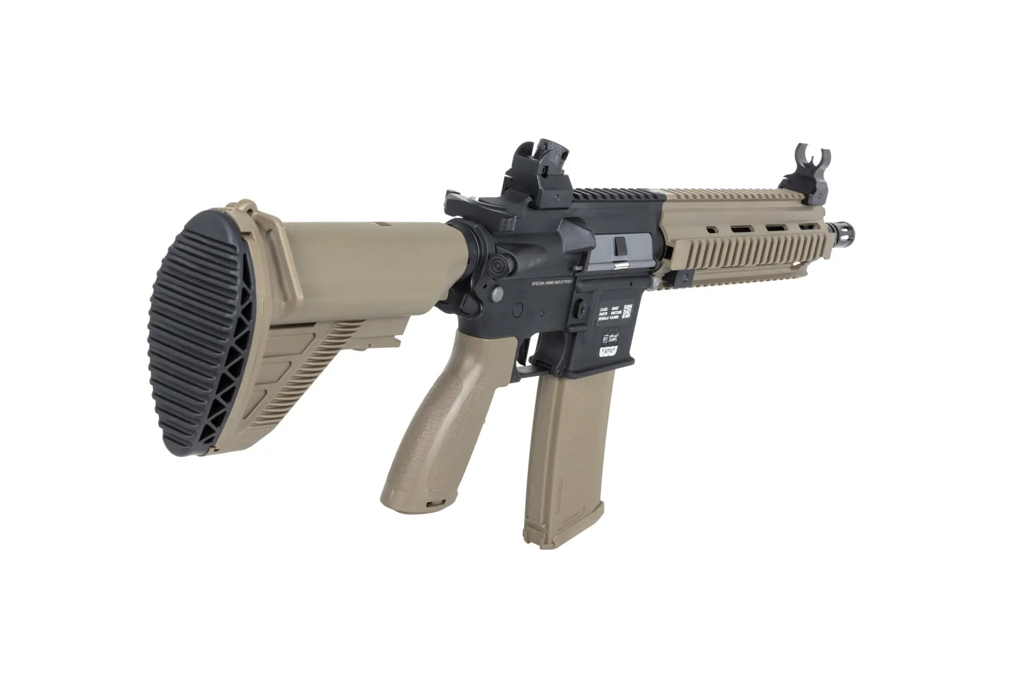 Karabinek szturmowy AEG Specna Arms SA-FH06 Flex HAL ETU Gen. 2 - Half-Tan