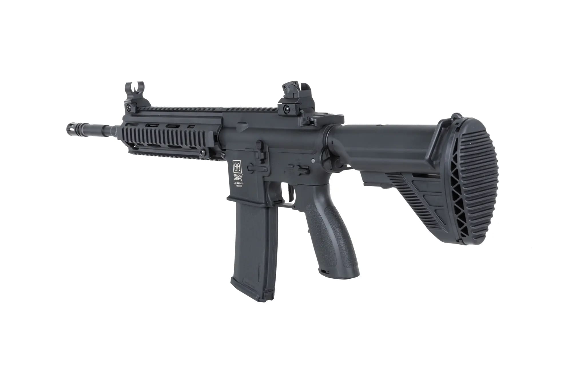 Karabinek szturmowy AEG Specna Arms SA-FH07 Flex HAL ETU Gen. 2 - Black