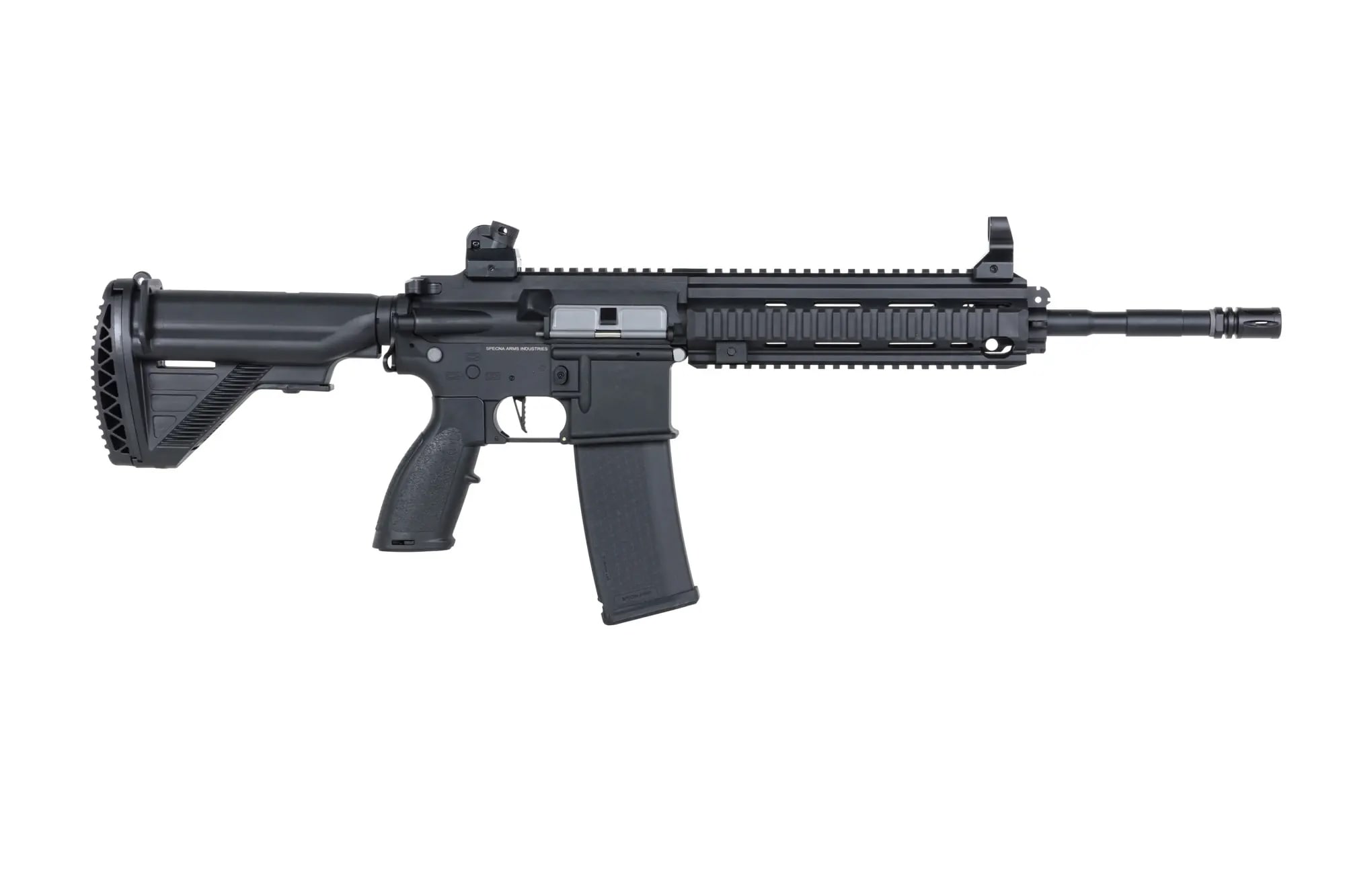 Karabinek szturmowy AEG Specna Arms SA-FH07 Flex HAL ETU Gen. 2 - Black