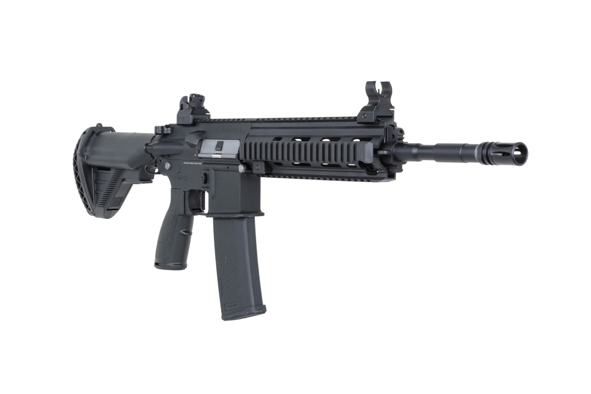 Karabinek szturmowy AEG Specna Arms SA-FH07 Flex HAL ETU Gen. 2 - Black