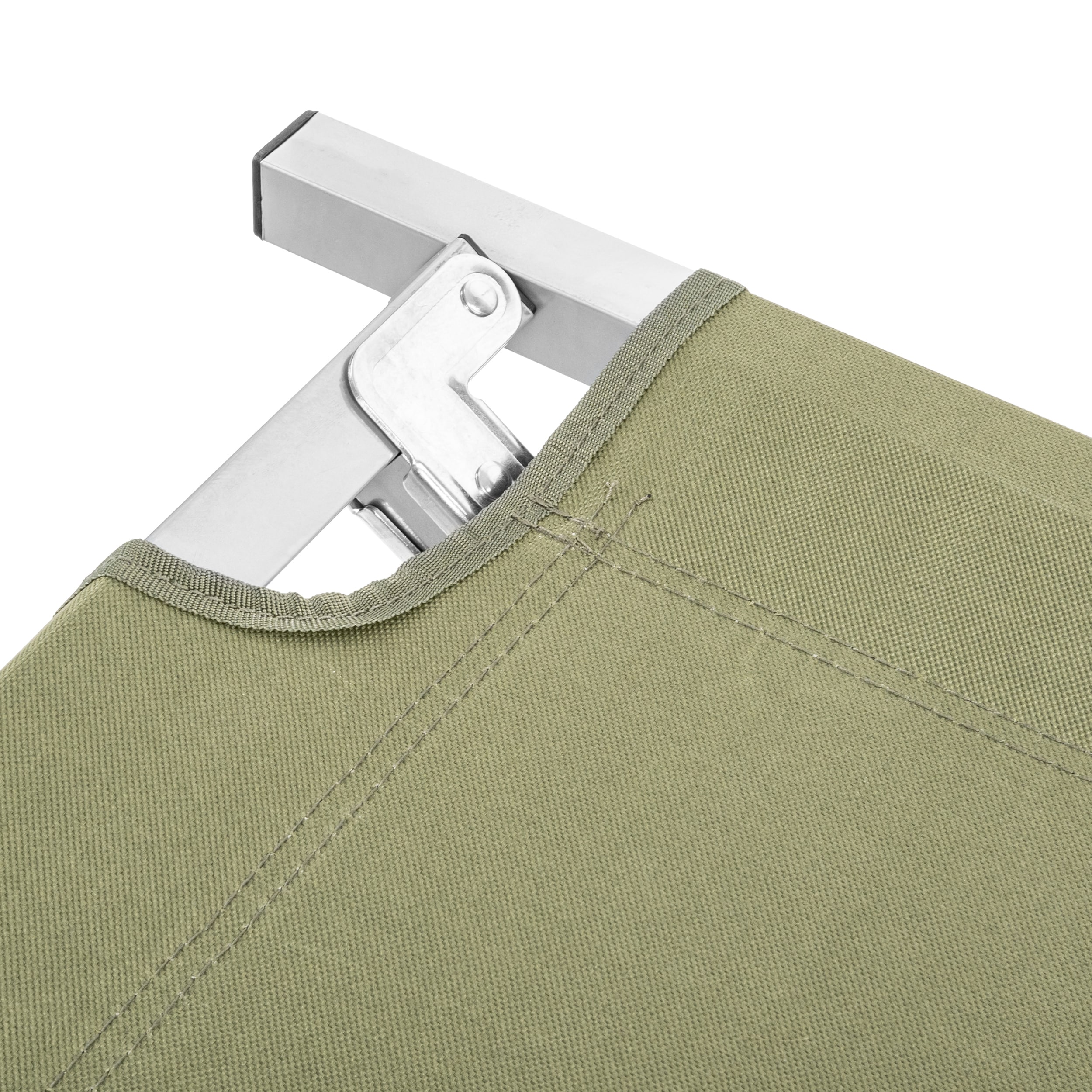 Łóżko polowe składane Mil-Tec US Style stalowe Olive - 190 x 65 cm