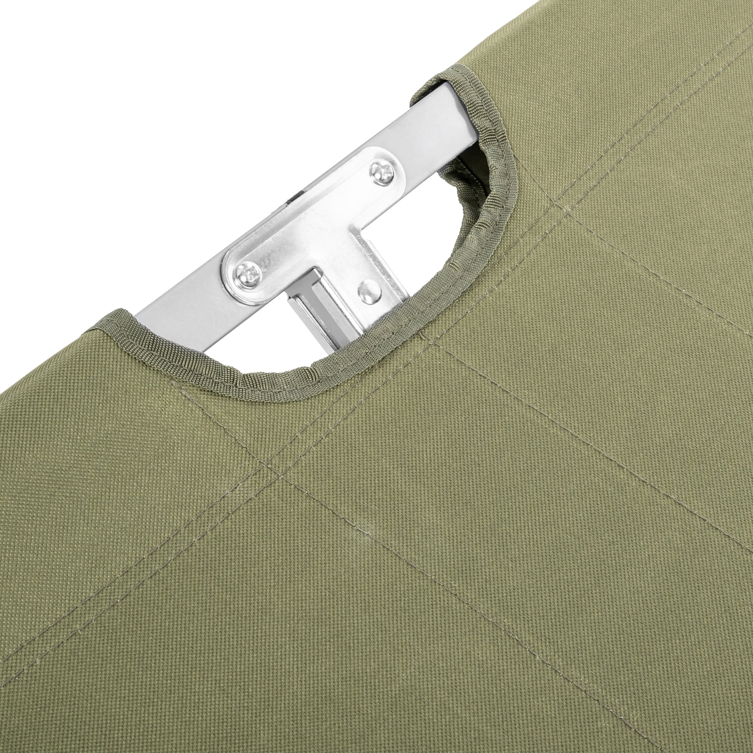 Łóżko polowe składane Mil-Tec US Style stalowe Olive - 190 x 65 cm
