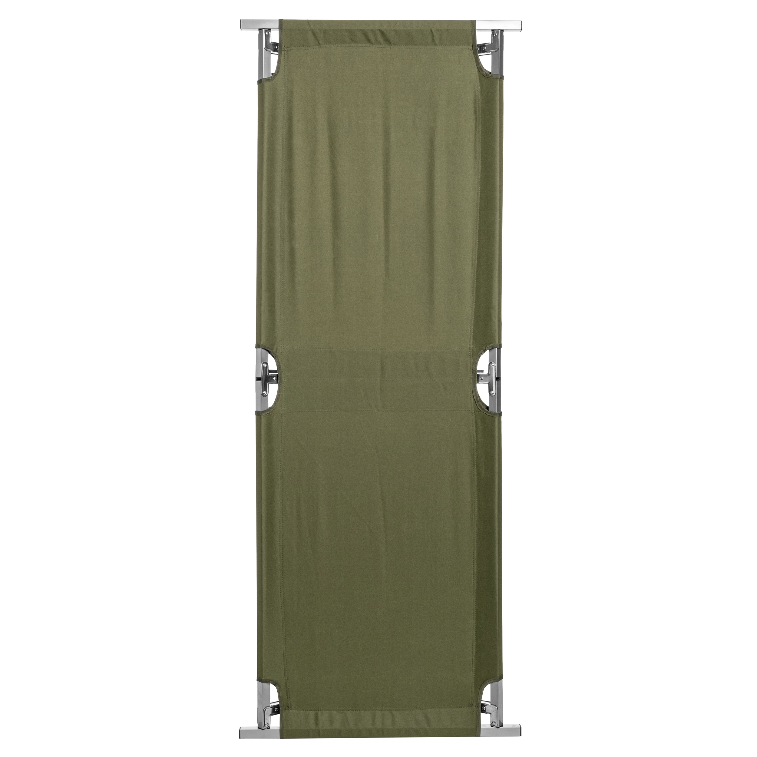 Łóżko polowe składane Mil-Tec US Style stalowe Olive - 190 x 65 cm