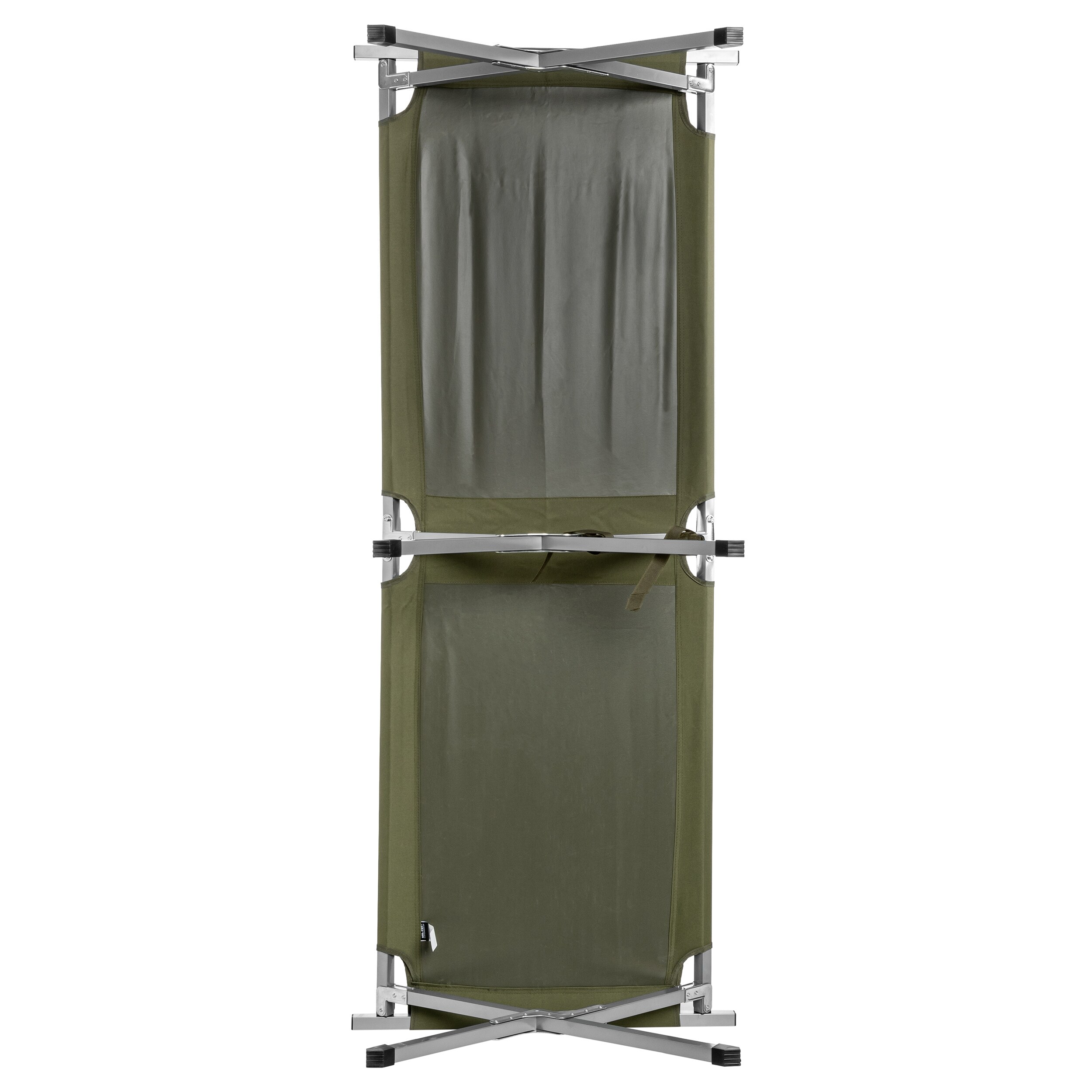 Łóżko polowe składane Mil-Tec US Style stalowe Olive - 190 x 65 cm