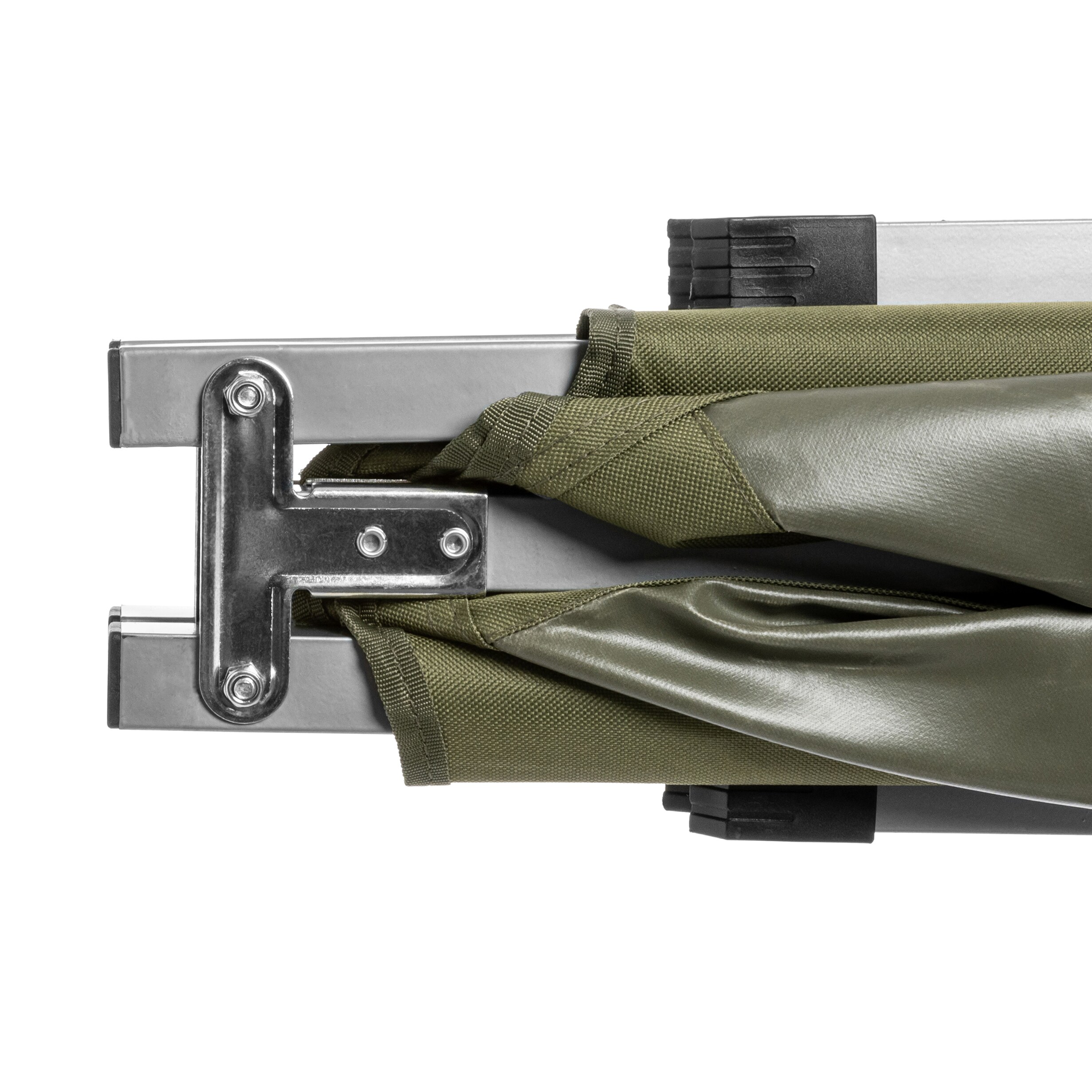 Łóżko polowe składane Mil-Tec US Style stalowe Olive - 190 x 65 cm