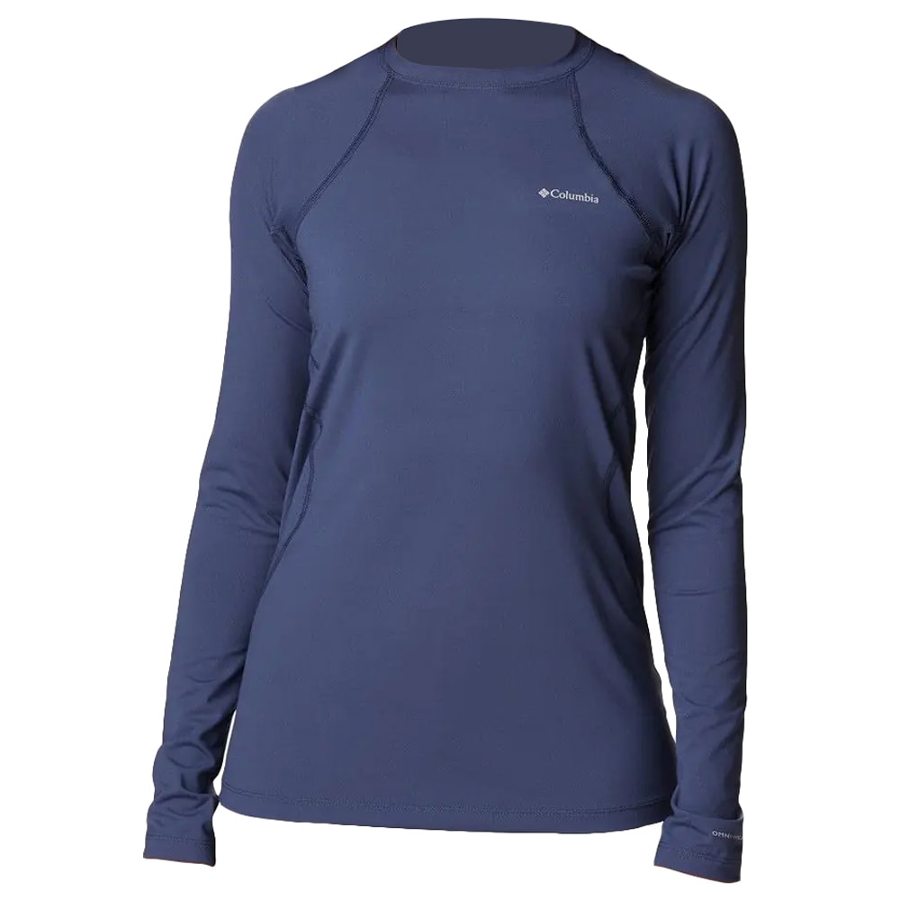 Koszulka termoaktywna damska Columbia Omni-Heat Midweight Baselayer Crew - Nocturnal