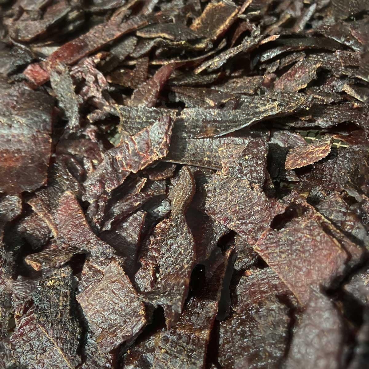 Сушена яловичина Jack's Meat Beef Jerky зі смаком чорного часнику 30 г - 3 шт.