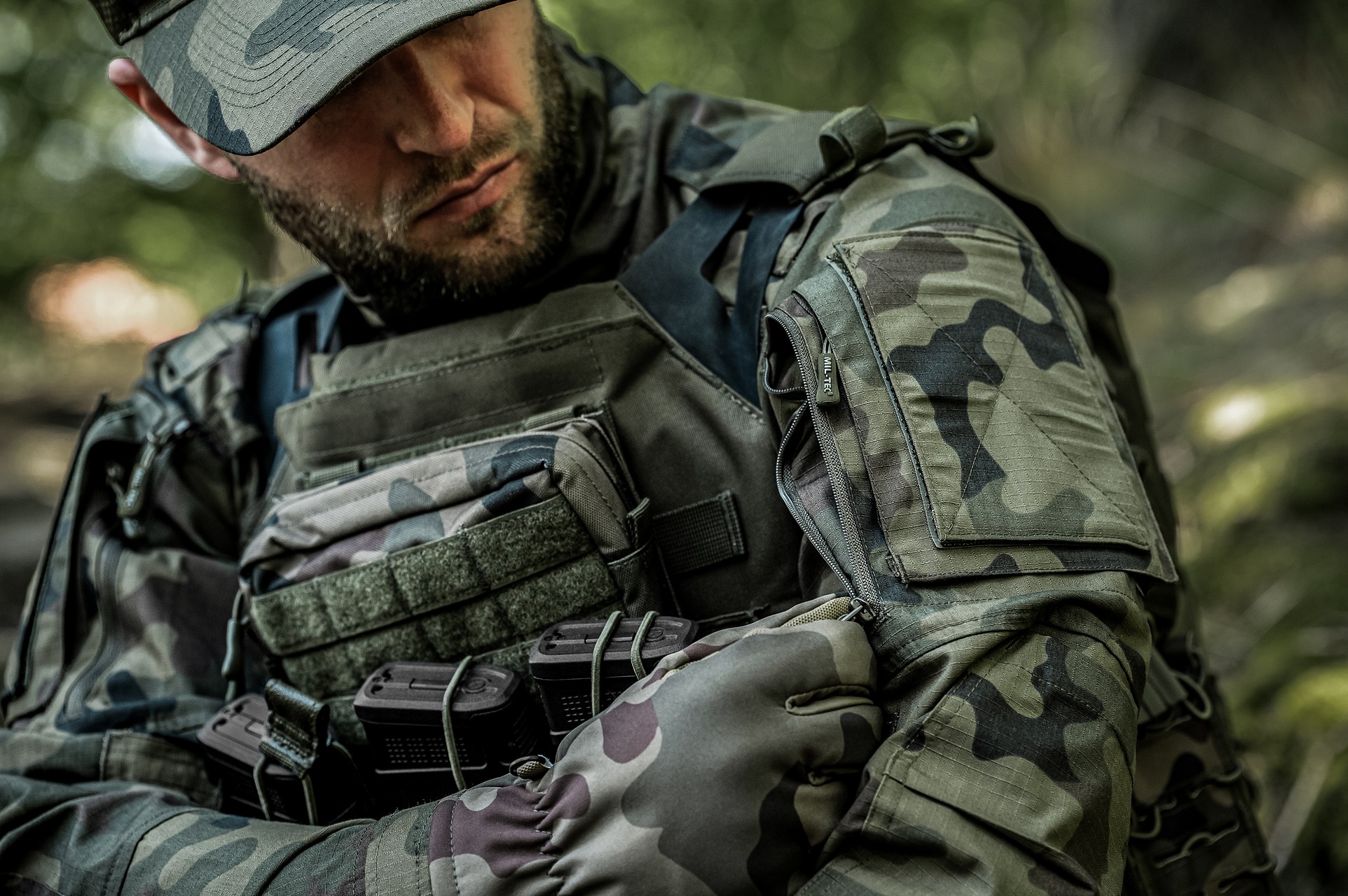 Bluza Mil-Tec Tactical Field 2.0 - wz.93 Pantera PL Woodland