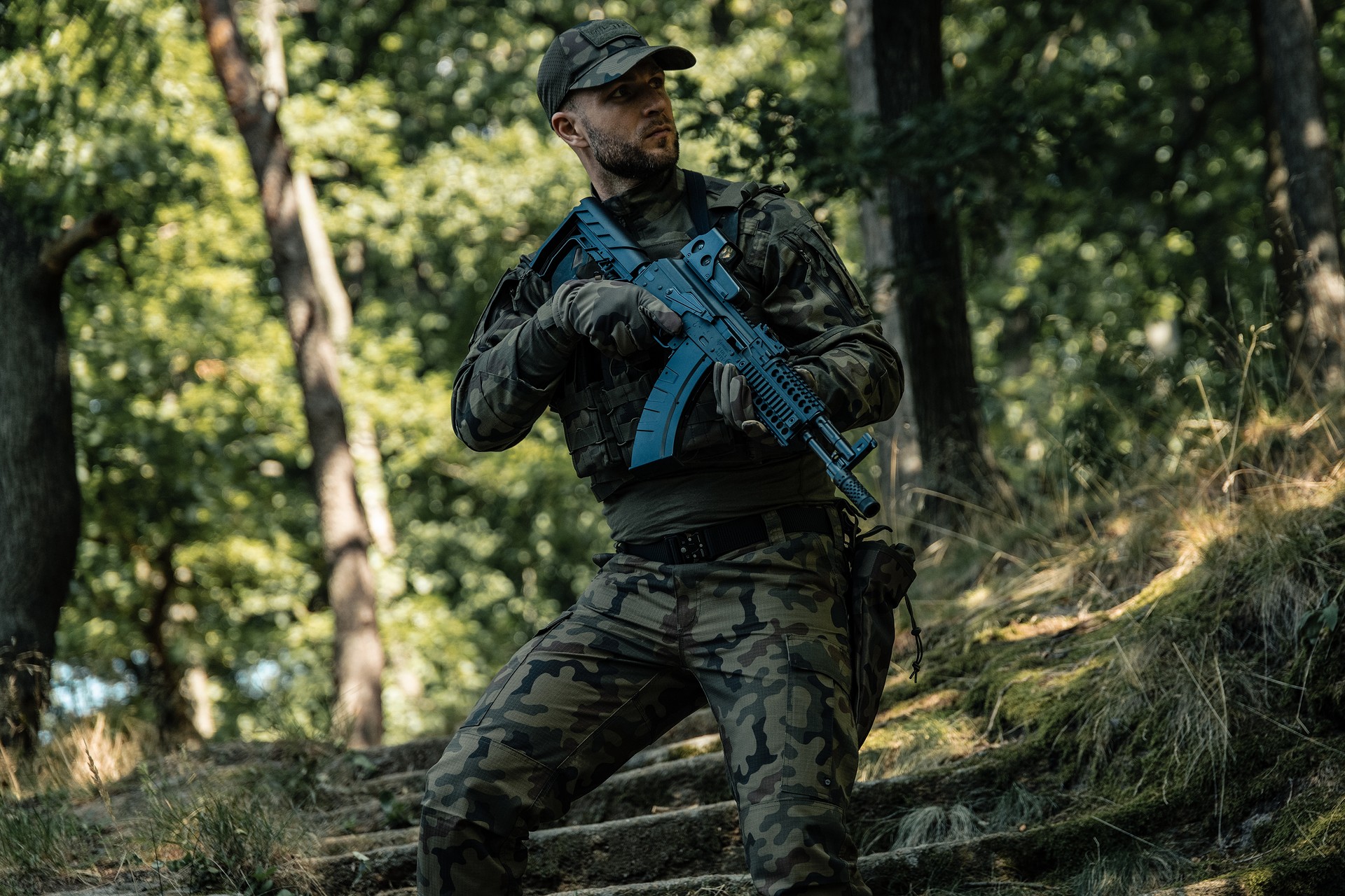 Bluza Mil-Tec Tactical Field 2.0 - wz.93 Pantera PL Woodland
