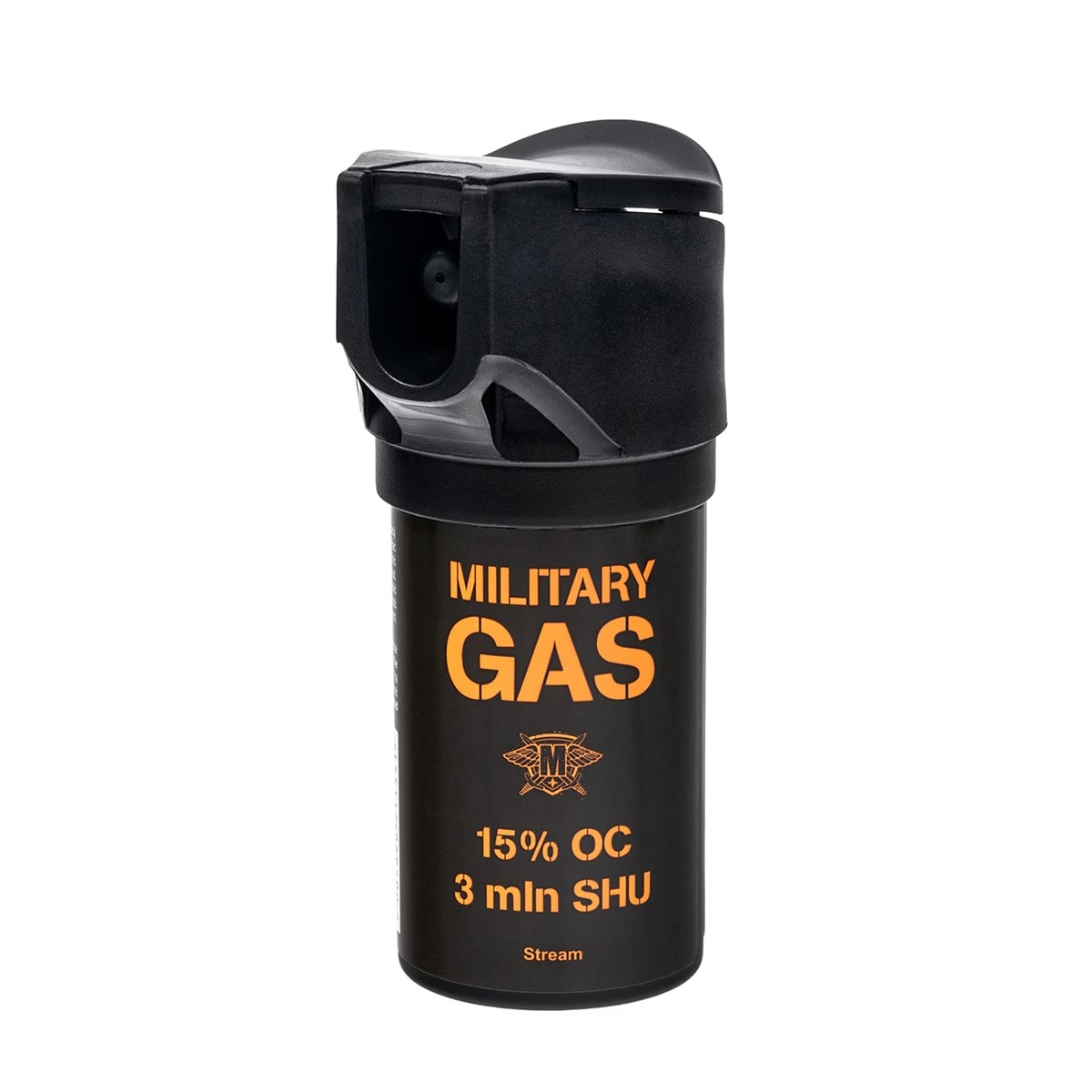 Gaz pieprzowy Military Gas 50 ml strumień + chusteczka neutralizująca Gas Relief + kabura - zestaw
