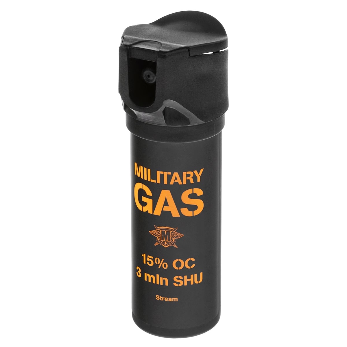 Gaz pieprzowy Military Gas 75 ml strumień + chusteczka neutralizująca Gas Relief + kabura - zestaw