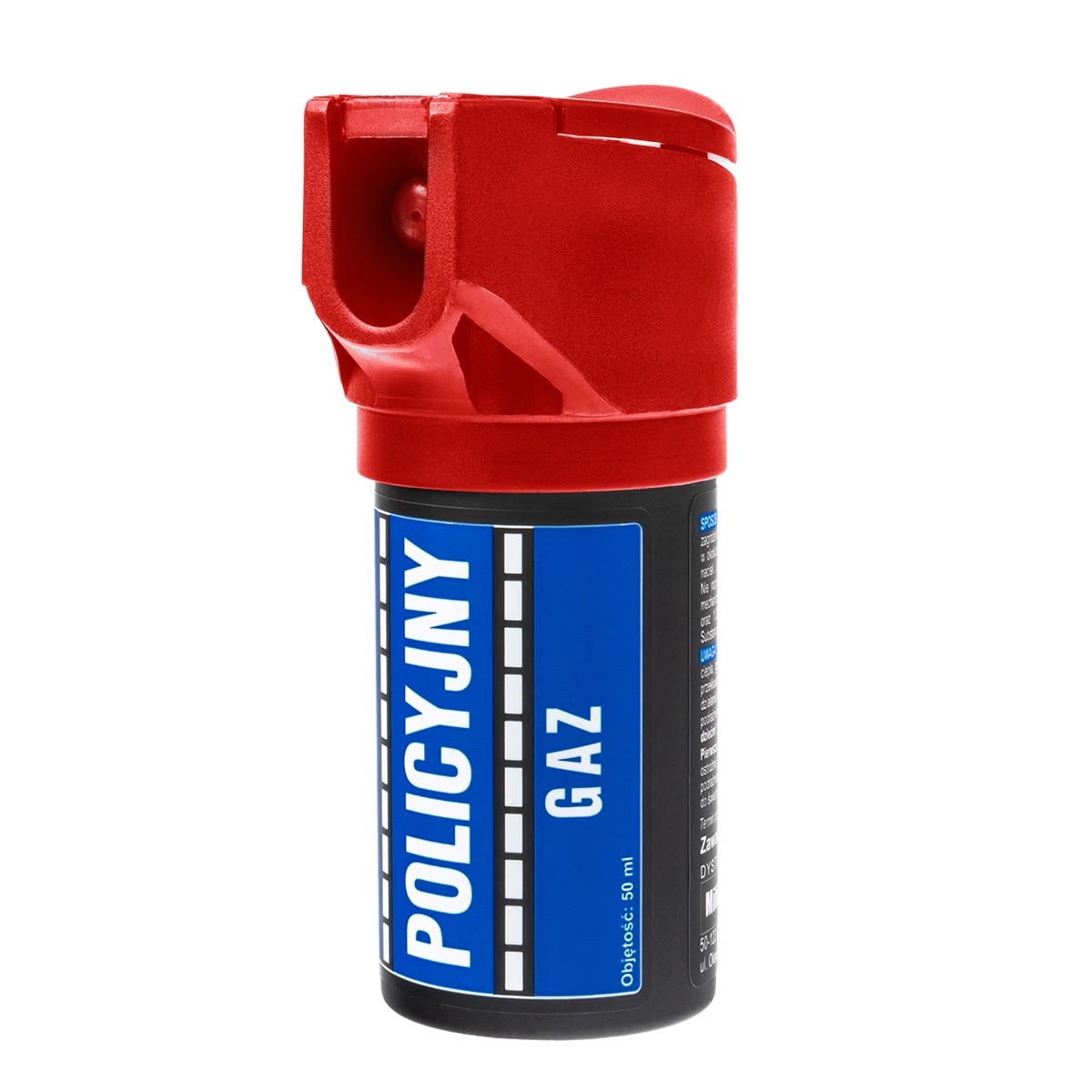 Gaz pieprzowy Policyjny Red 50 ml strumień + chusteczka neutralizująca Gas Relief + kabura - zestaw