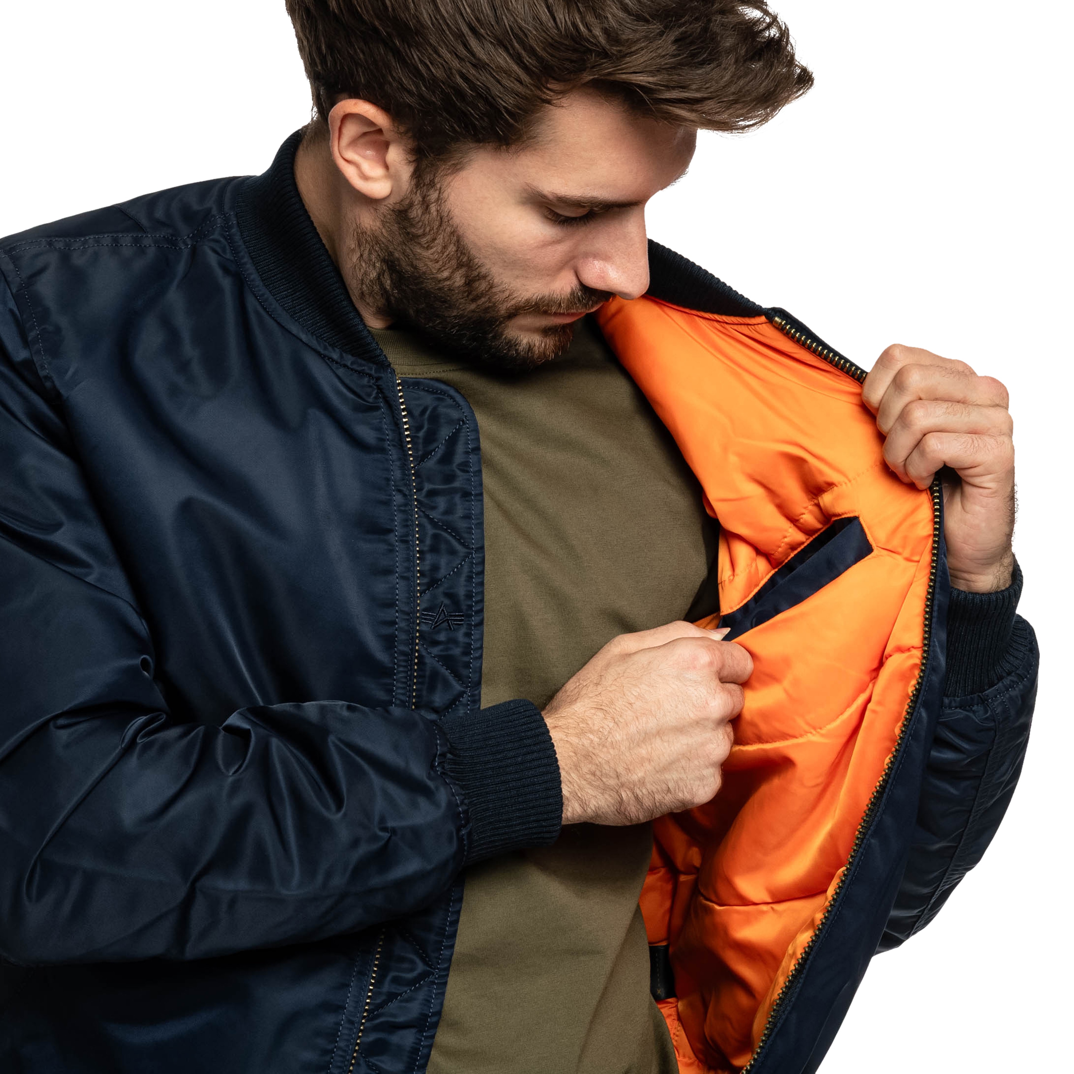 Куртка Alpha Industries MA-1 Vintage 59 VF - Replica Blue