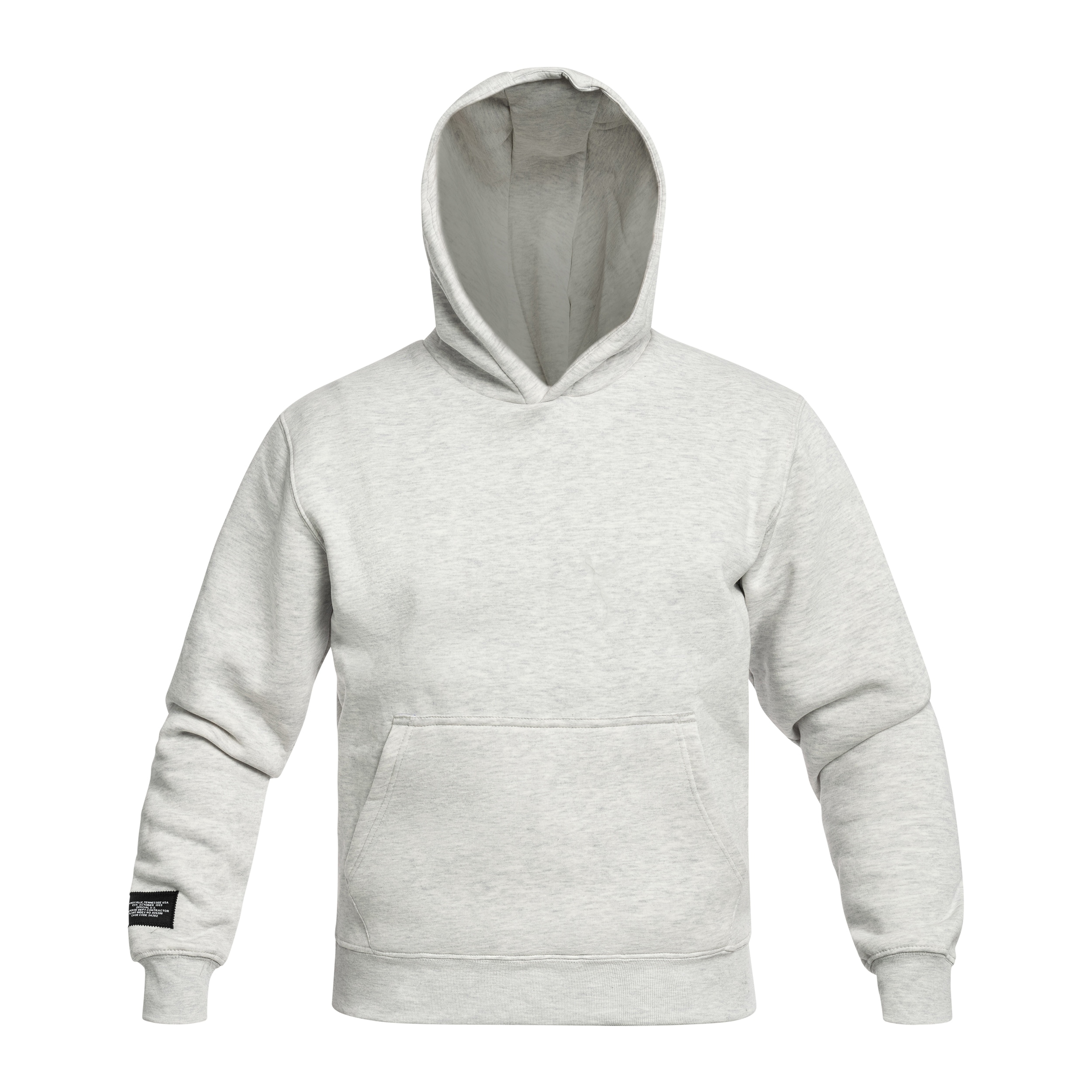 Bluza Alpha Industries Label Backprint Hoodie - Pastel Grey