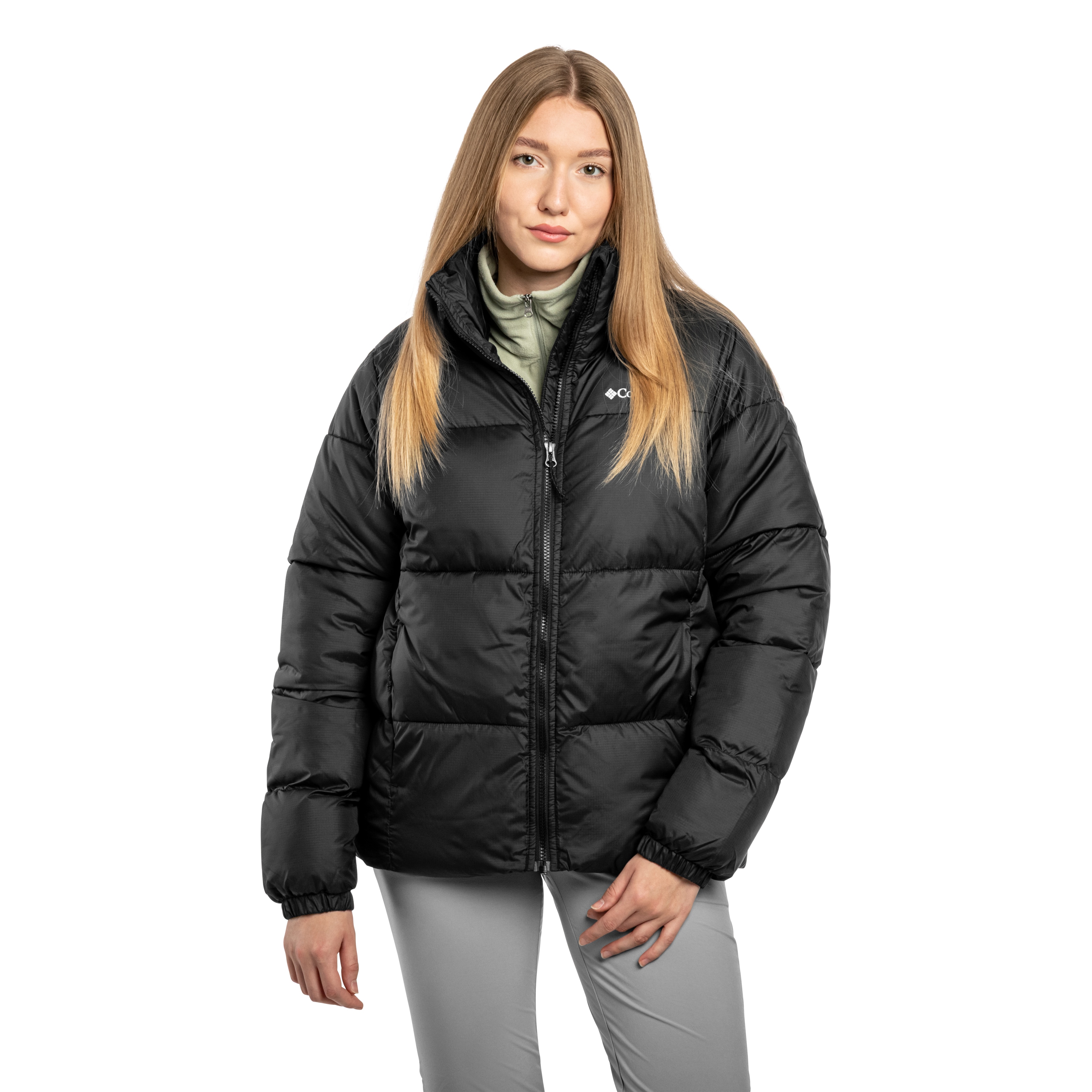 Kurtka damska Columbia Puffect II Full Zip Jacket - Black