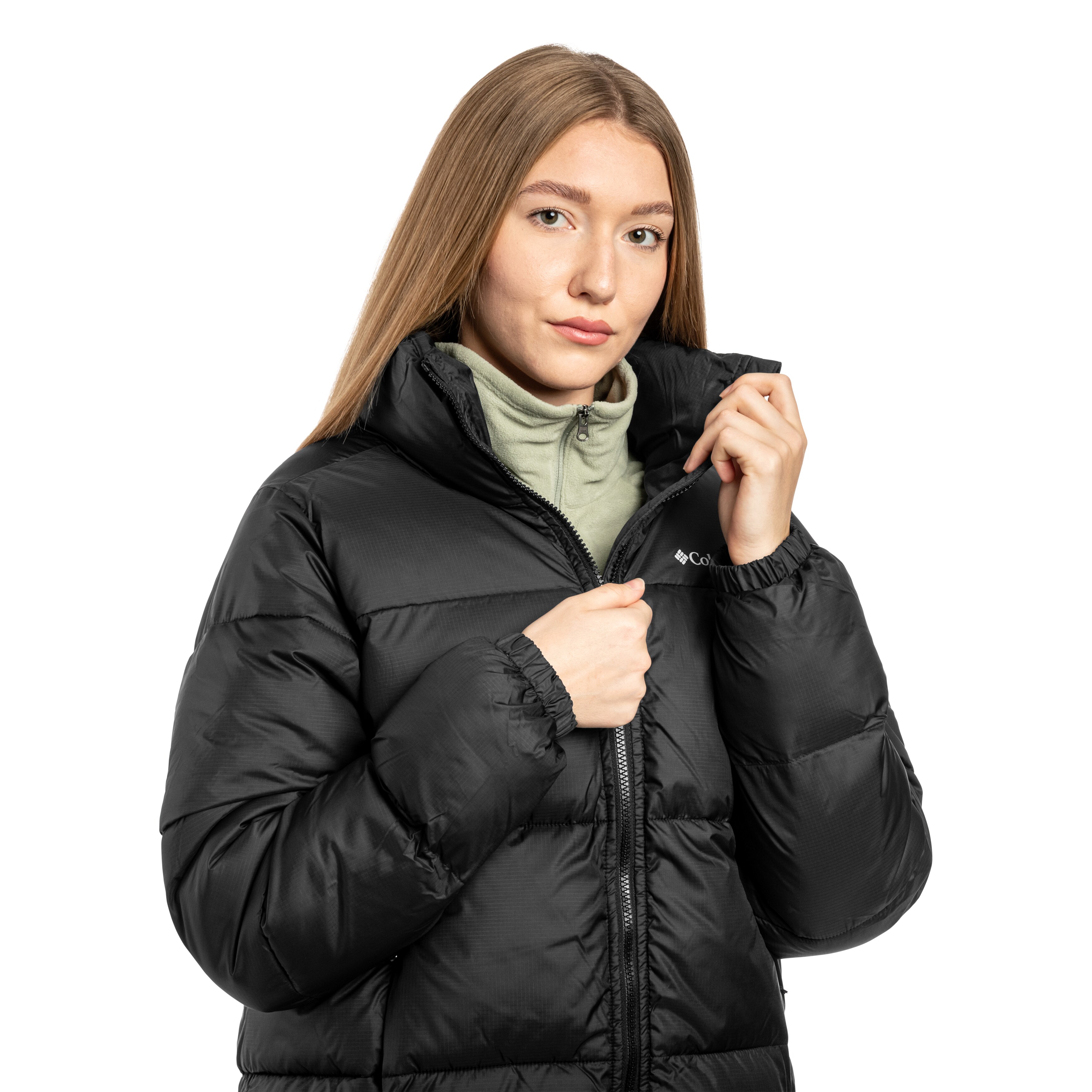 Kurtka damska Columbia Puffect II Full Zip Jacket - Black