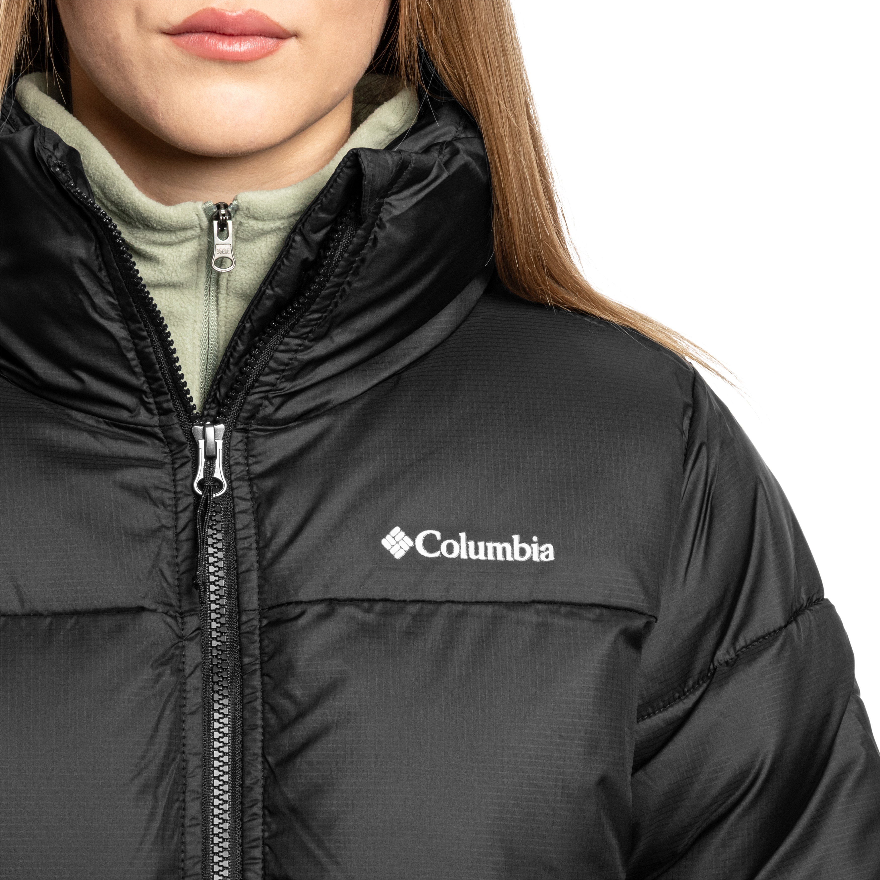 Kurtka damska Columbia Puffect II Full Zip Jacket - Black