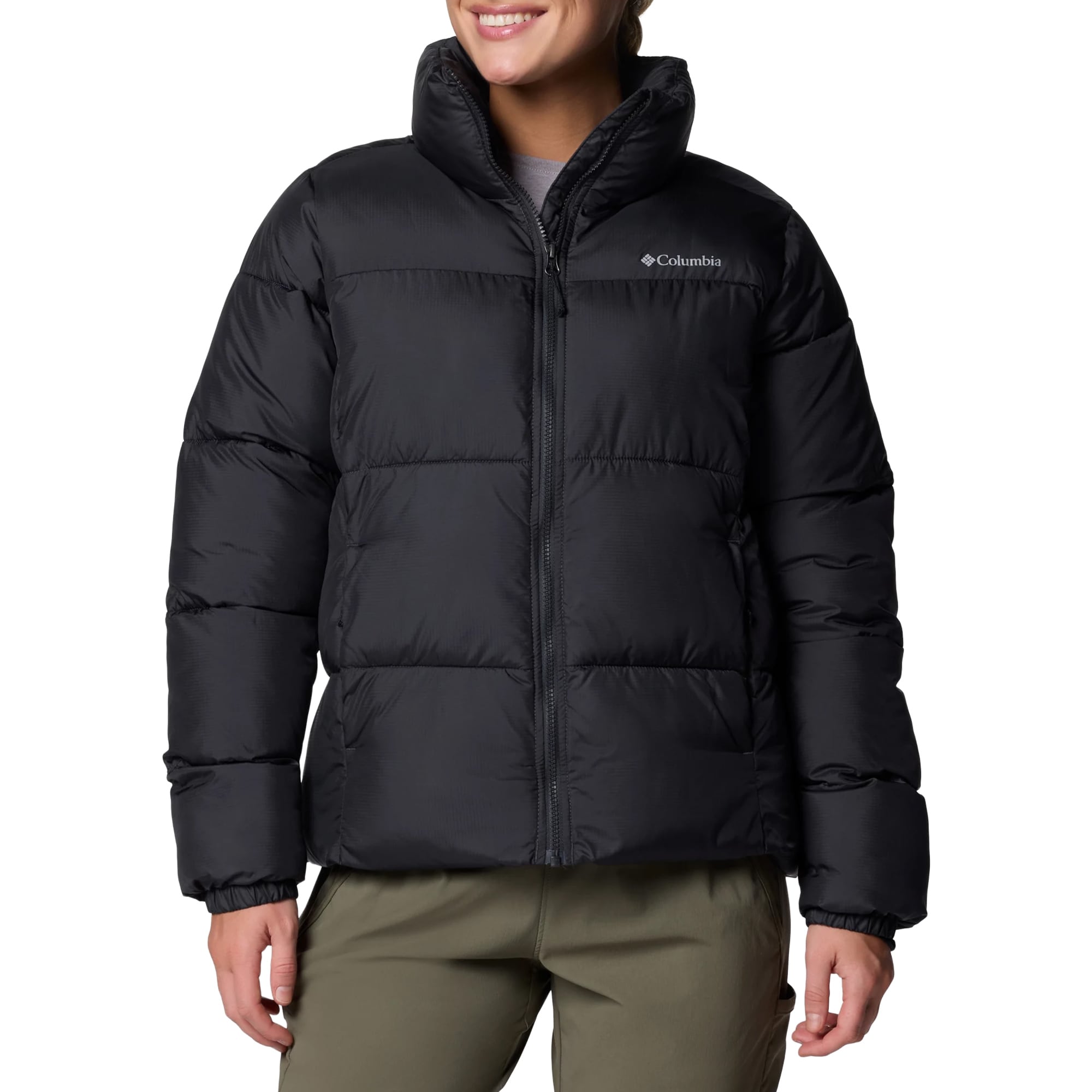 Kurtka damska Columbia Puffect II Full Zip Jacket - Black