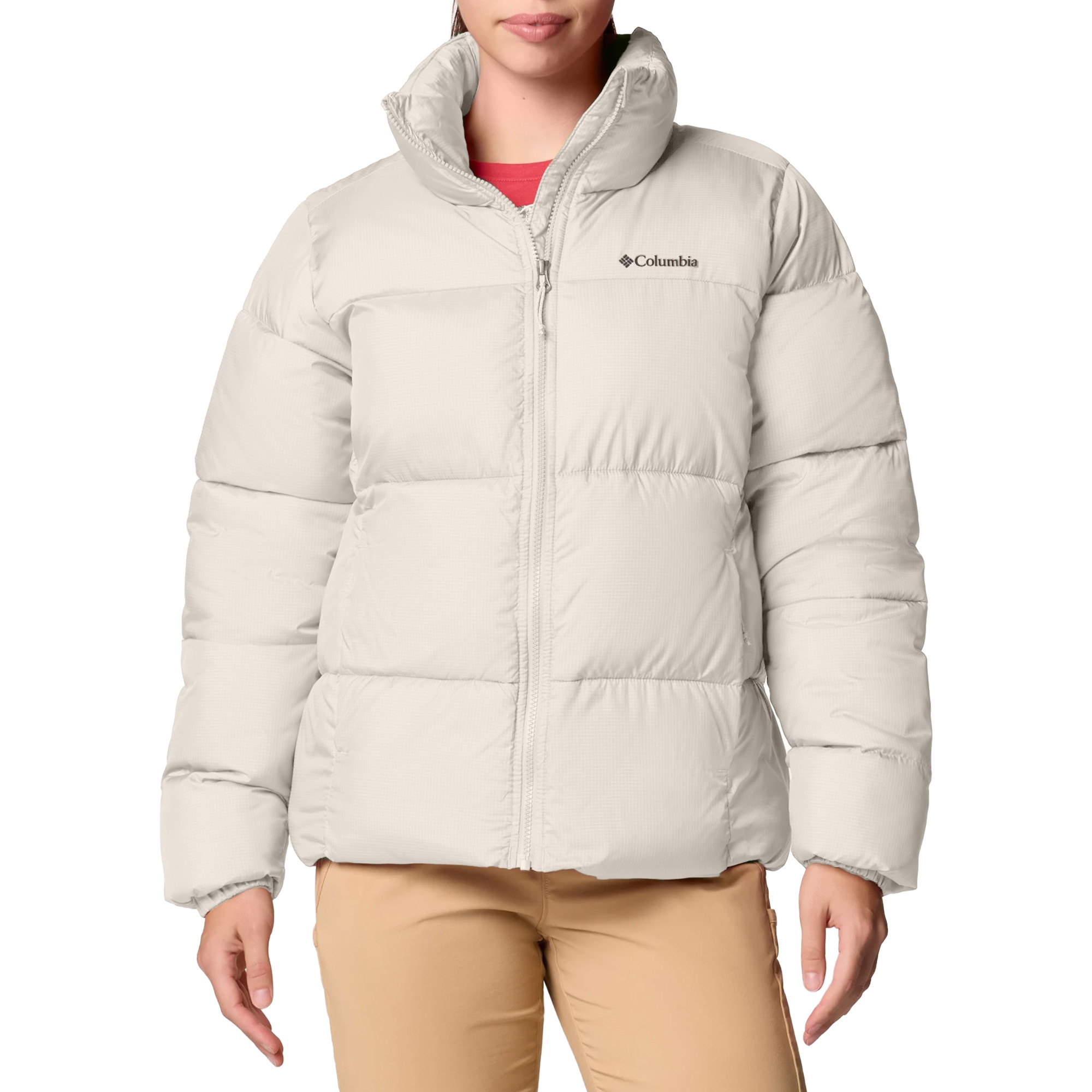 Kurtka damska Columbia Puffect II Full Zip Jacket - Brown