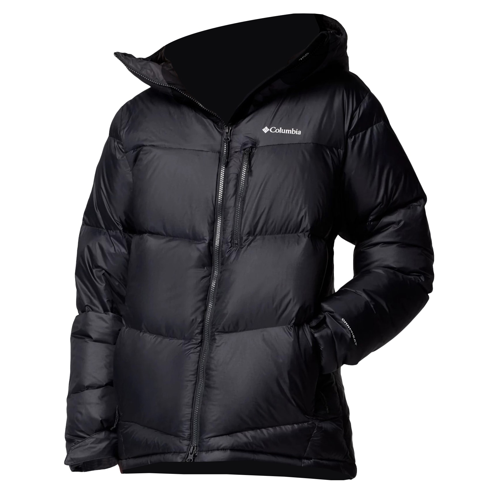 Жіноча куртка Columbia Cloudview Down Hooded Jacket - Black