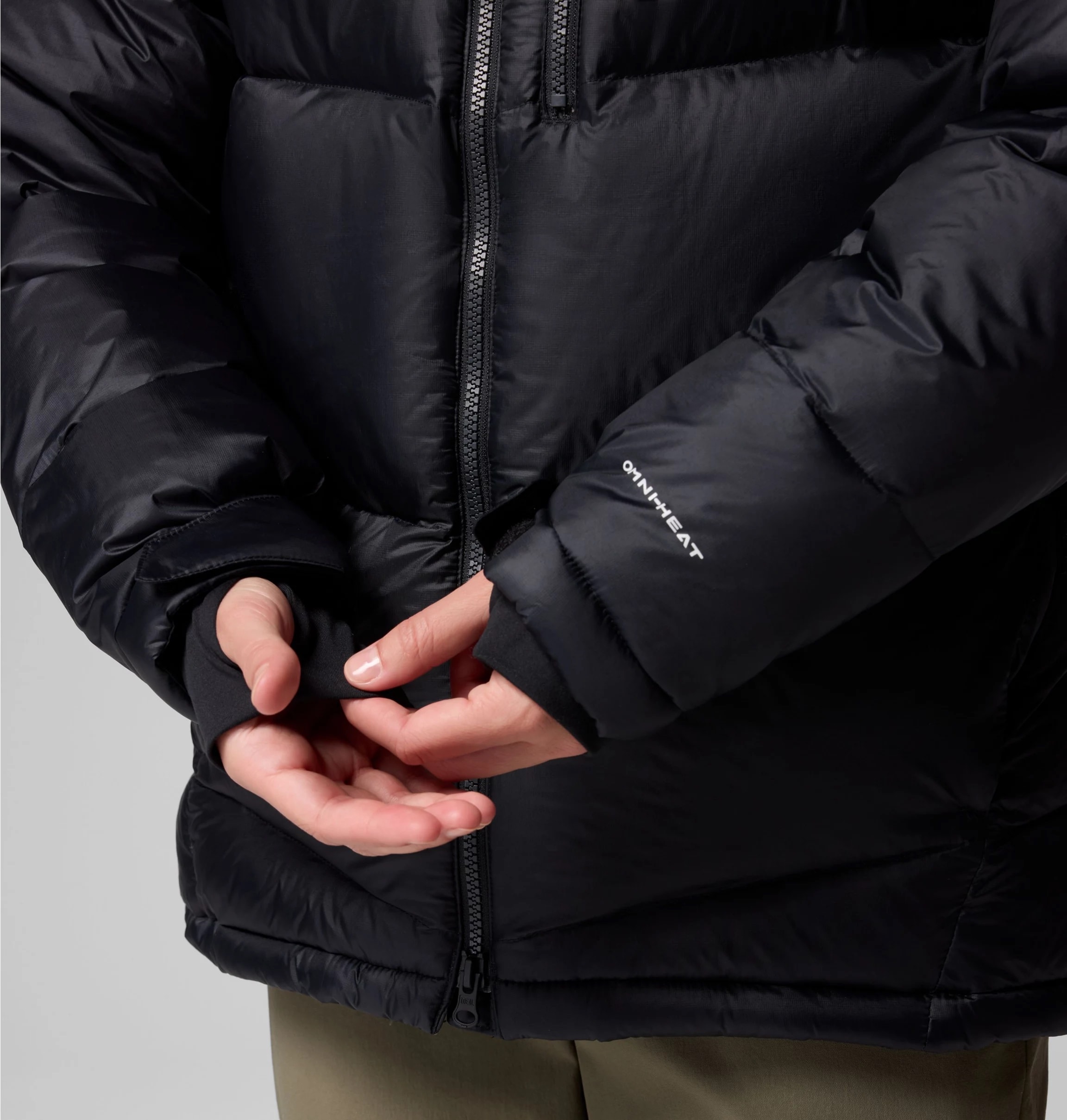 Жіноча куртка Columbia Cloudview Down Hooded Jacket - Black