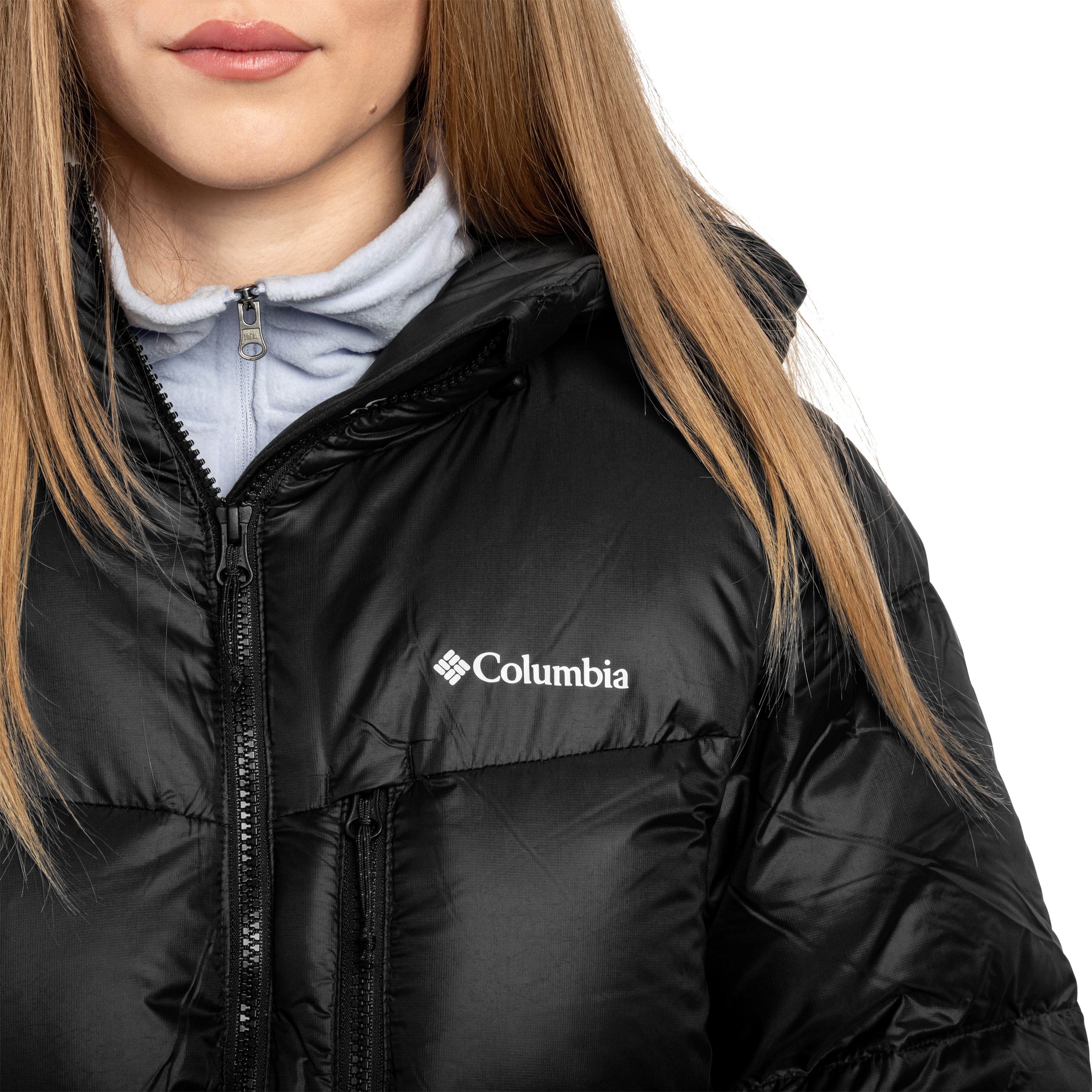 Жіноча куртка Columbia Cloudview Down Hooded Jacket - Black
