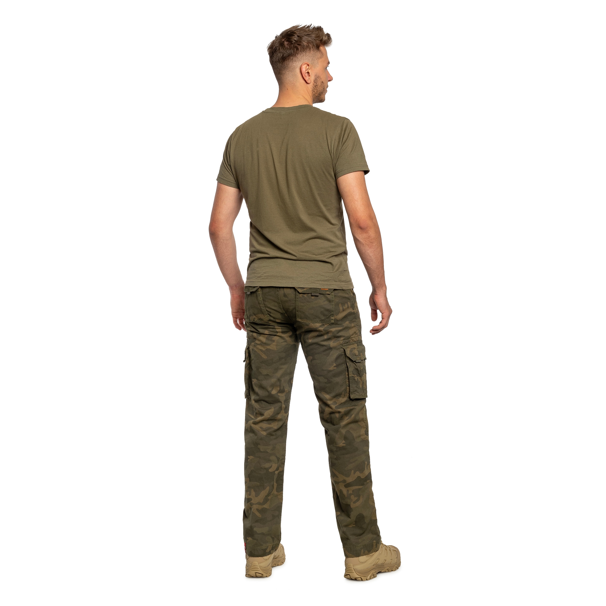 Spodnie Alpha Industries Jet Pant - Olive Camo