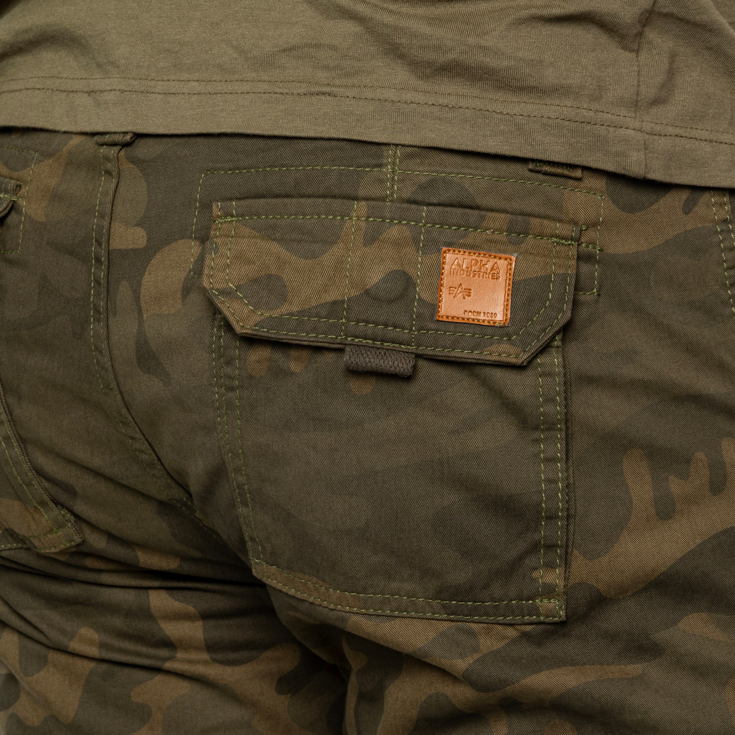 Spodnie Alpha Industries Jet Pant - Olive Camo