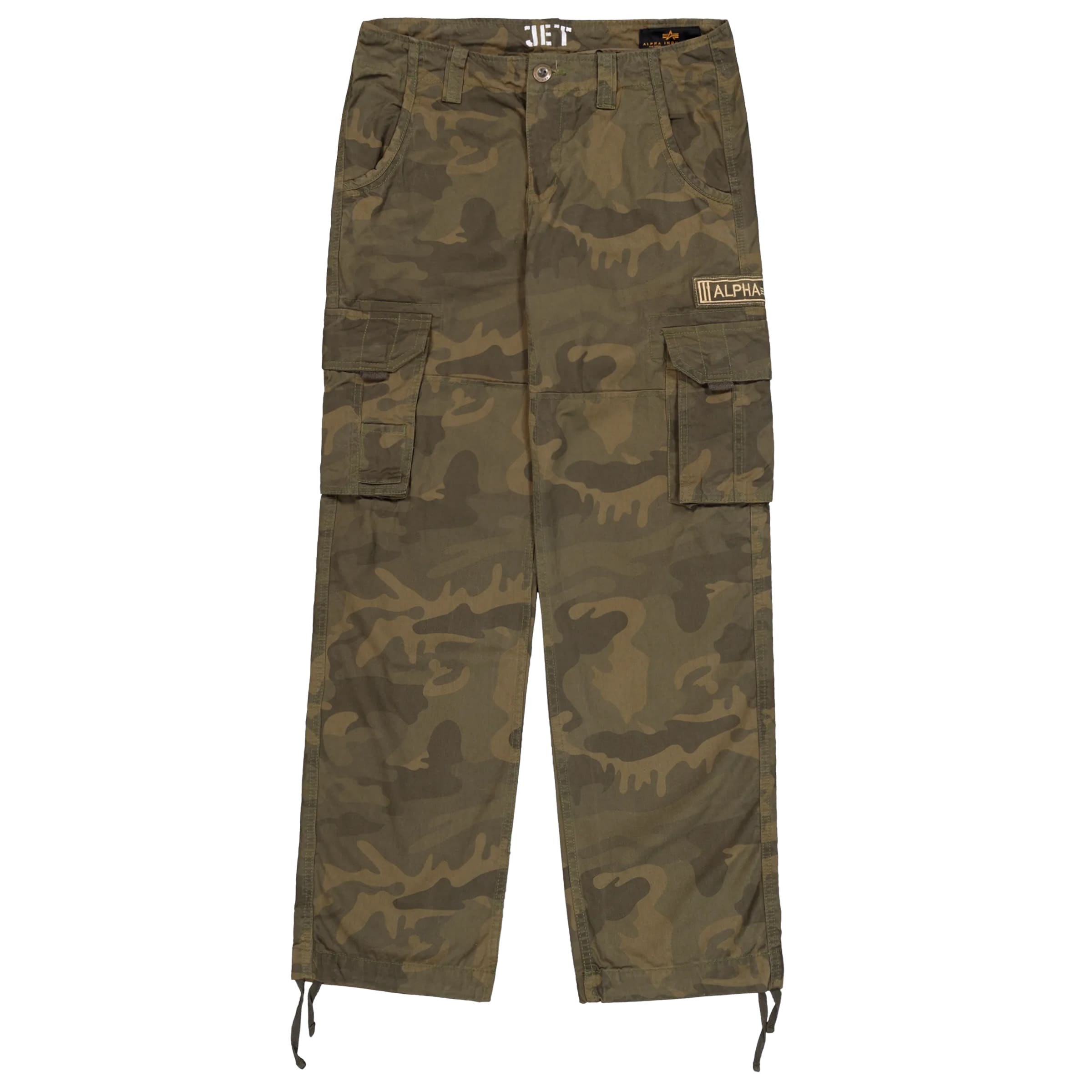 Spodnie Alpha Industries Jet Pant - Olive Camo