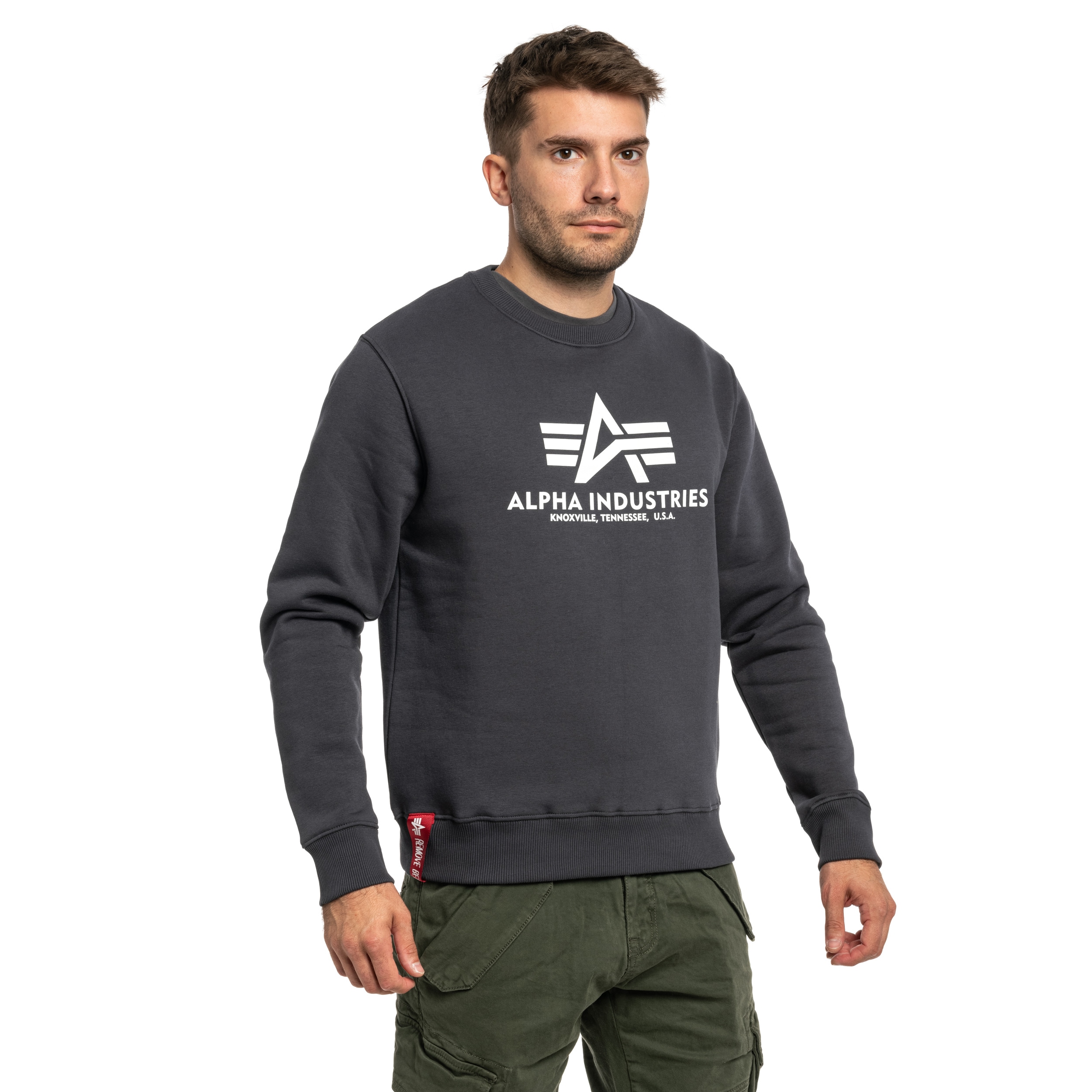 Bluza Alpha Industries Basic Sweater - Navy