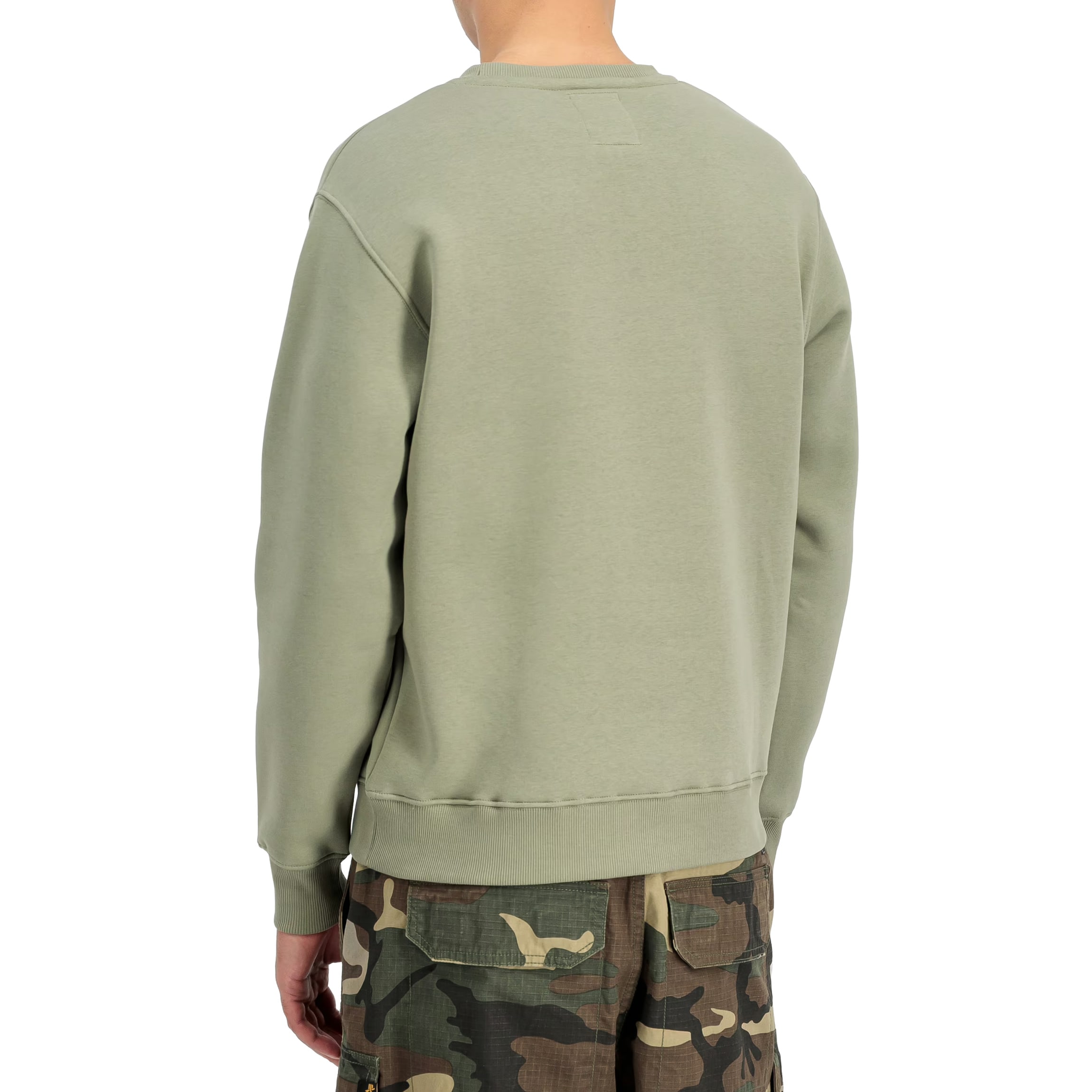 Кофта Alpha Industries Basic Sweater - Olive